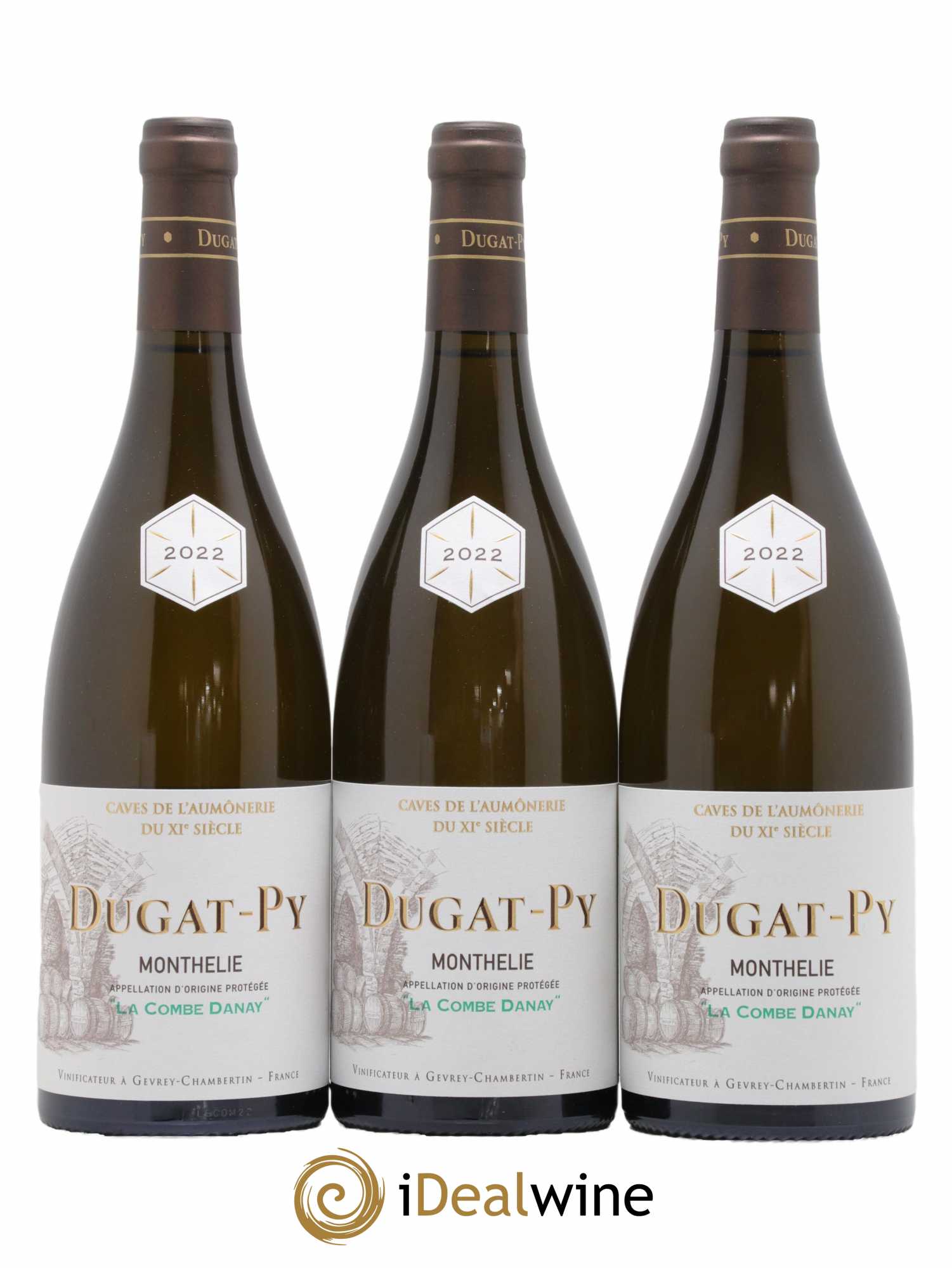 Monthélie La Combe Danay Domaine Dugat-Py 2022 - Lot de 3 bouteilles - 0