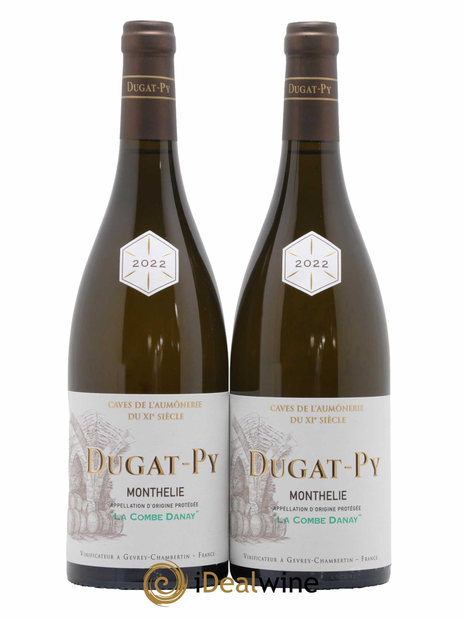 Monthélie La Combe Danay Domaine Dugat-Py 2022 - Lot de 2 bouteilles - 0