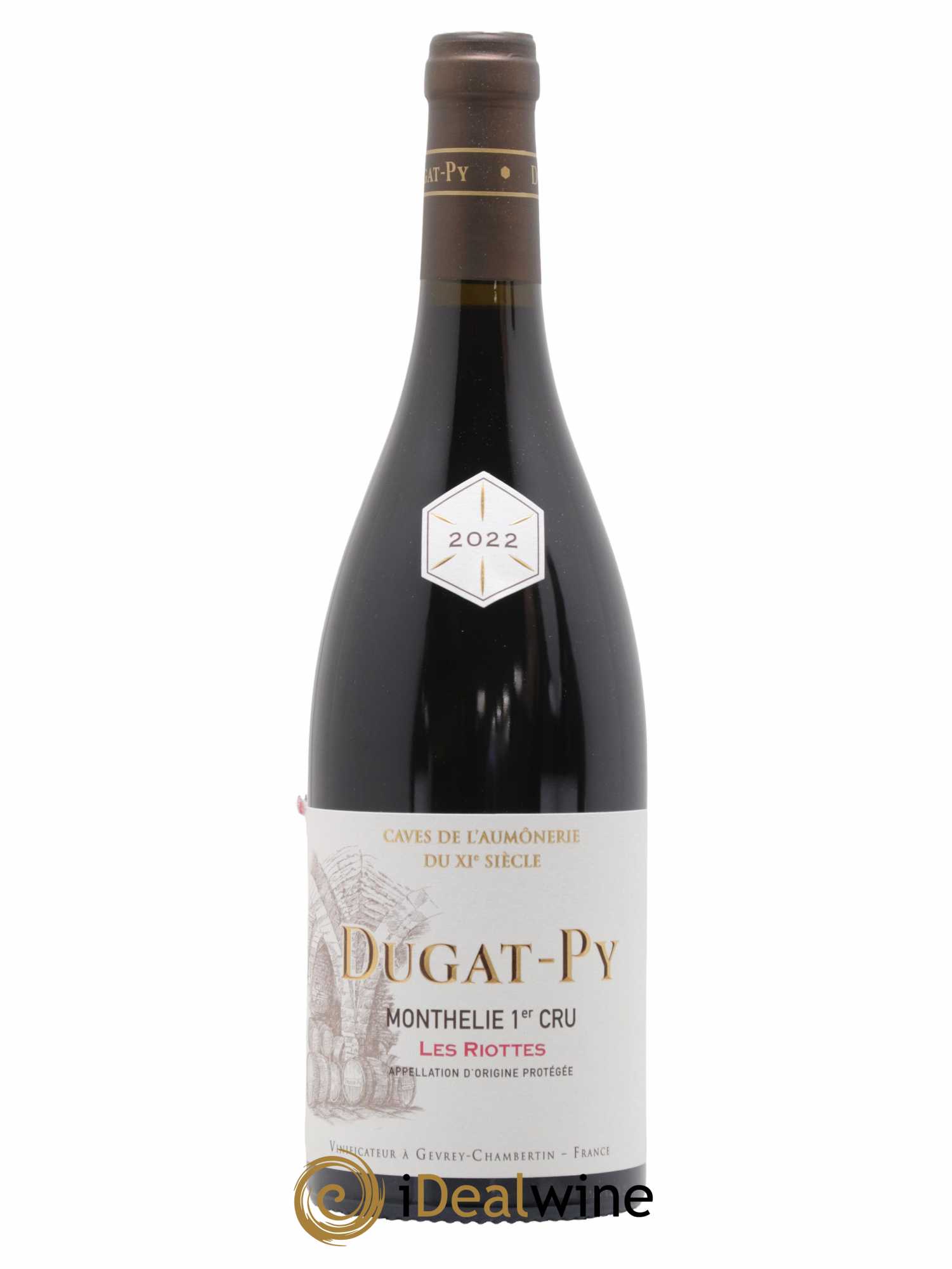 Monthélie 1er Cru Riottes Domaine Dugat-Py 2022 - Lot de 1 bouteille - 0