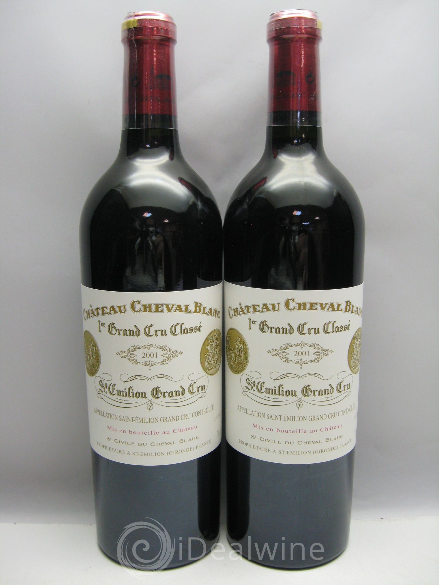 Château Cheval Blanc 1er Grand Cru Classé A 2001 - Lot de 12 bouteilles - 5