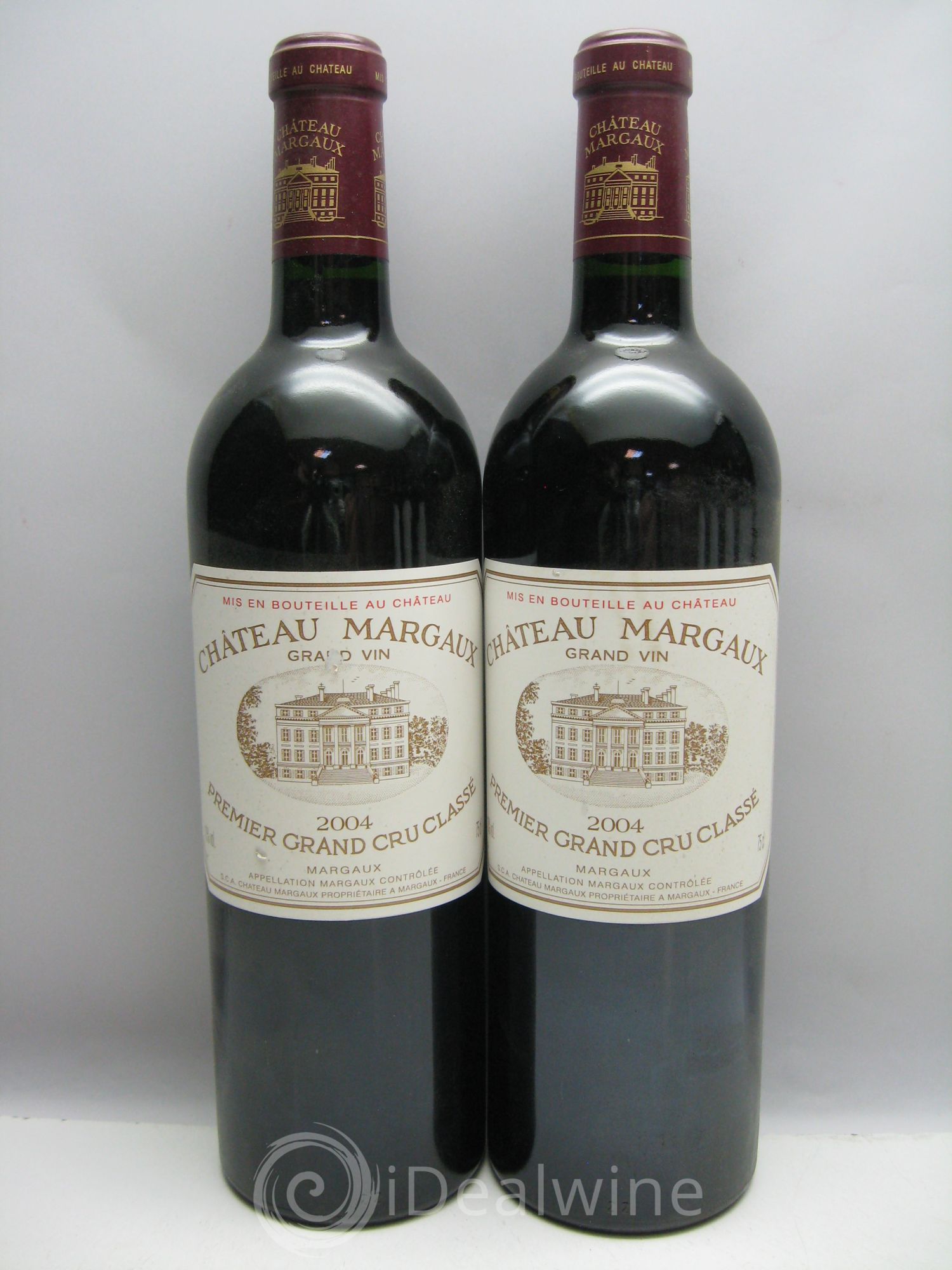 Château Margaux 1er Grand Cru Classé 2004 - Lot de 6 bouteilles - 0