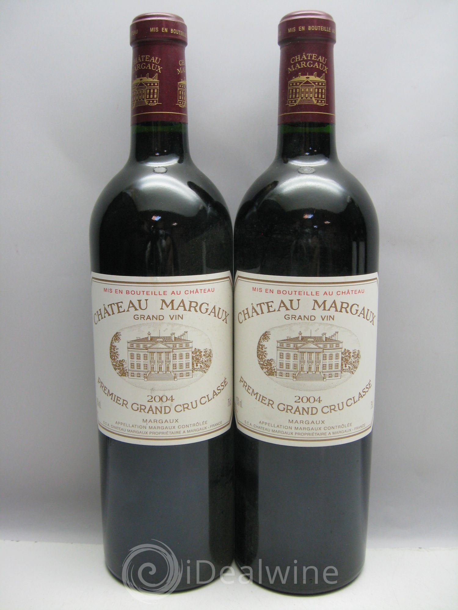 Château Margaux 1er Grand Cru Classé 2004 - Lot de 6 bouteilles - 1