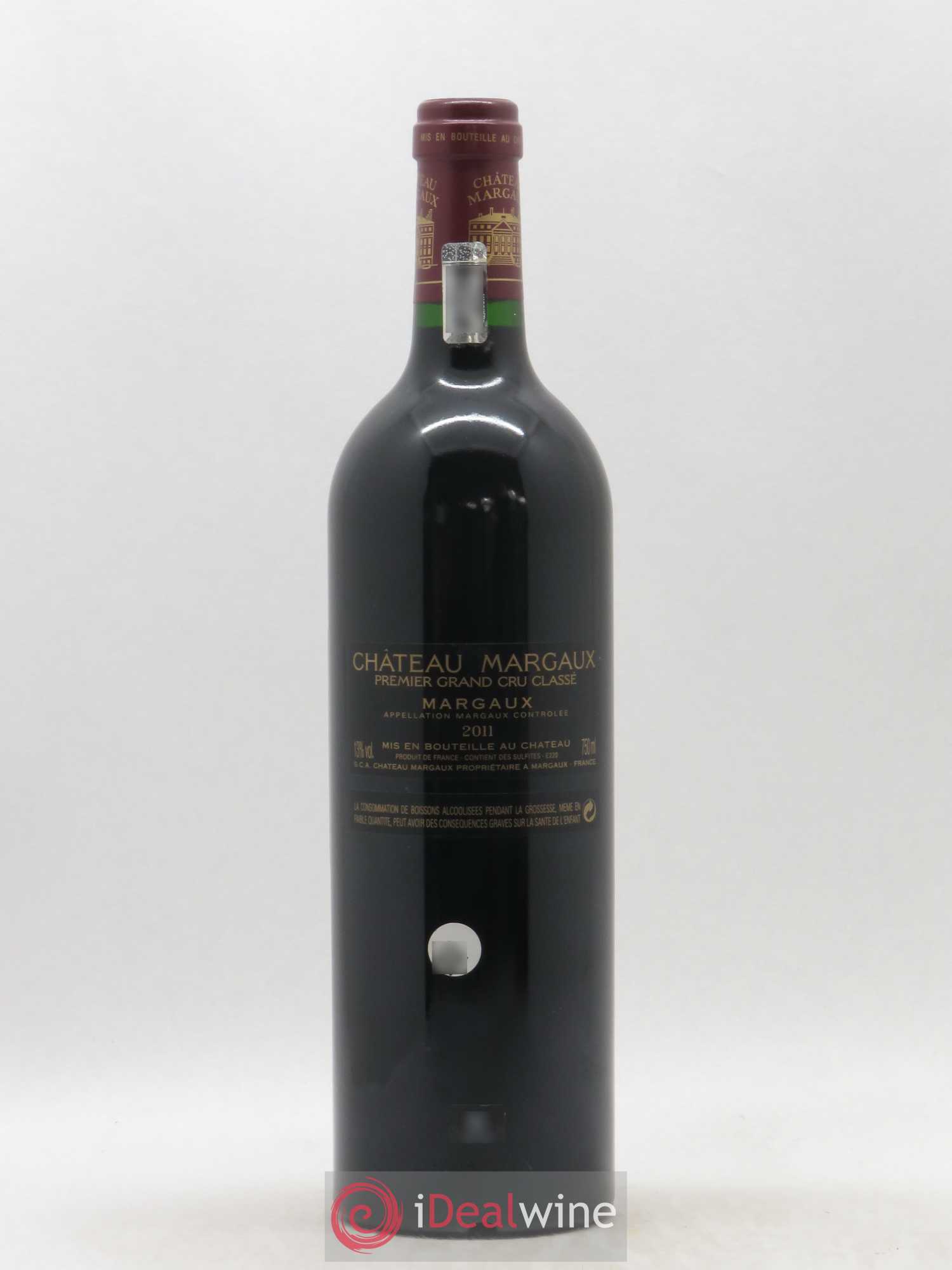 Château Margaux 1er Grand Cru Classé 2011 - Lot de 1 bouteille - 1