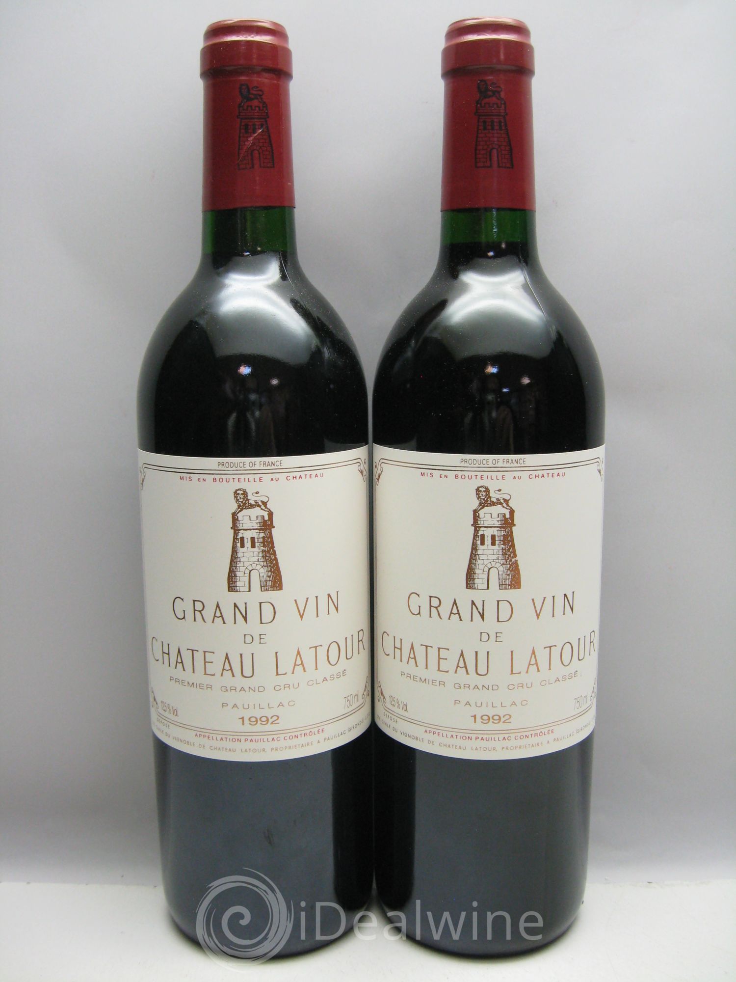 Château Latour 1er Grand Cru Classé 1992 - Lot de 12 bouteilles - 2