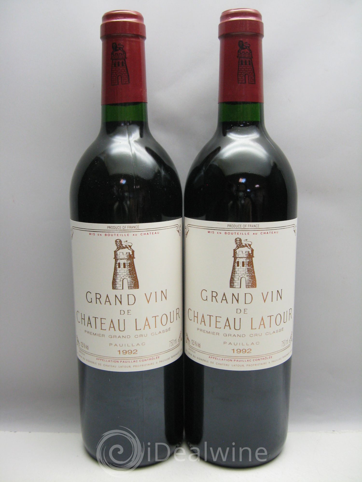 Château Latour 1er Grand Cru Classé 1992 - Lot de 12 bouteilles - 3