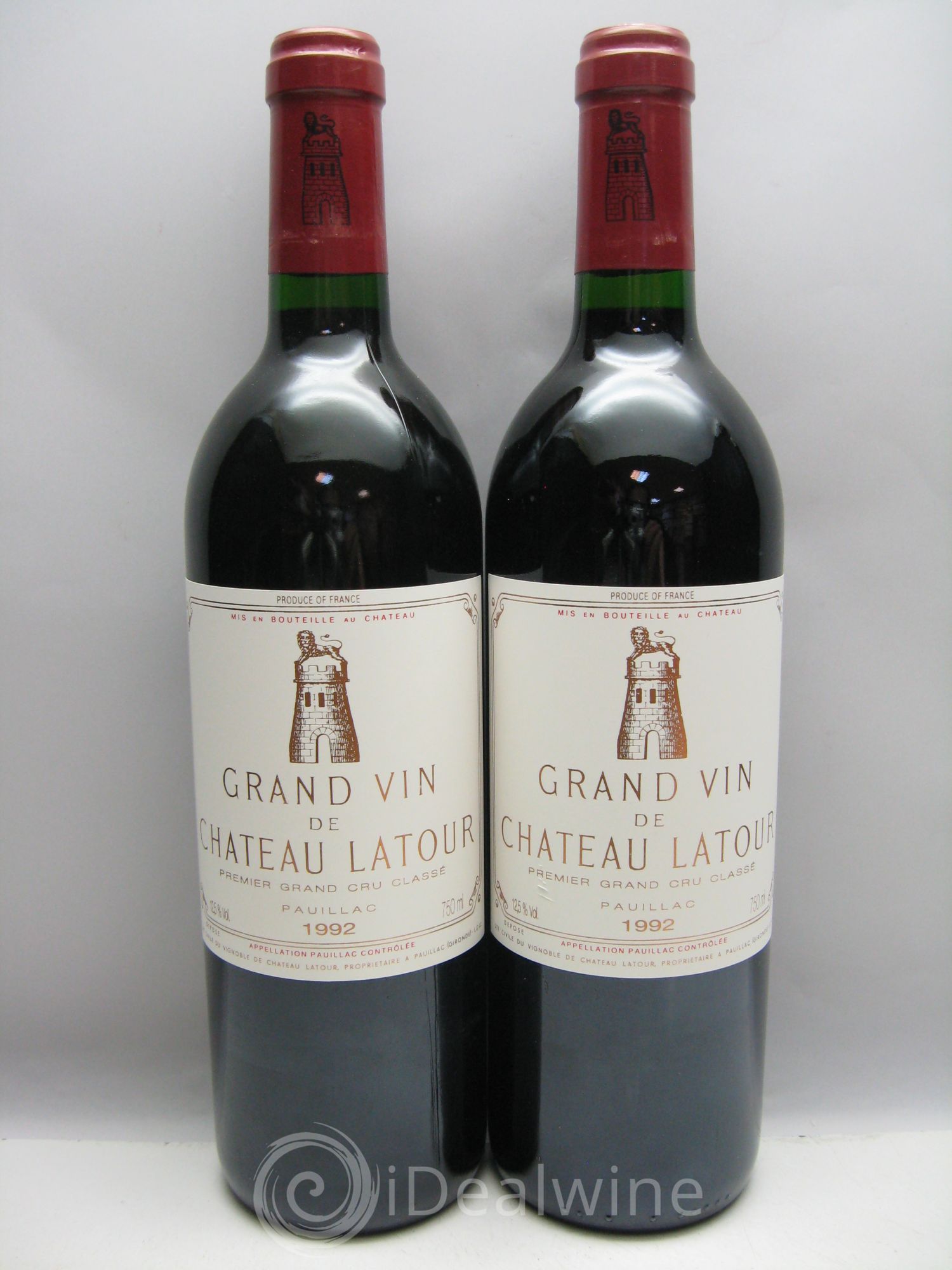 Château Latour 1er Grand Cru Classé 1992 - Lot de 12 bouteilles - 5