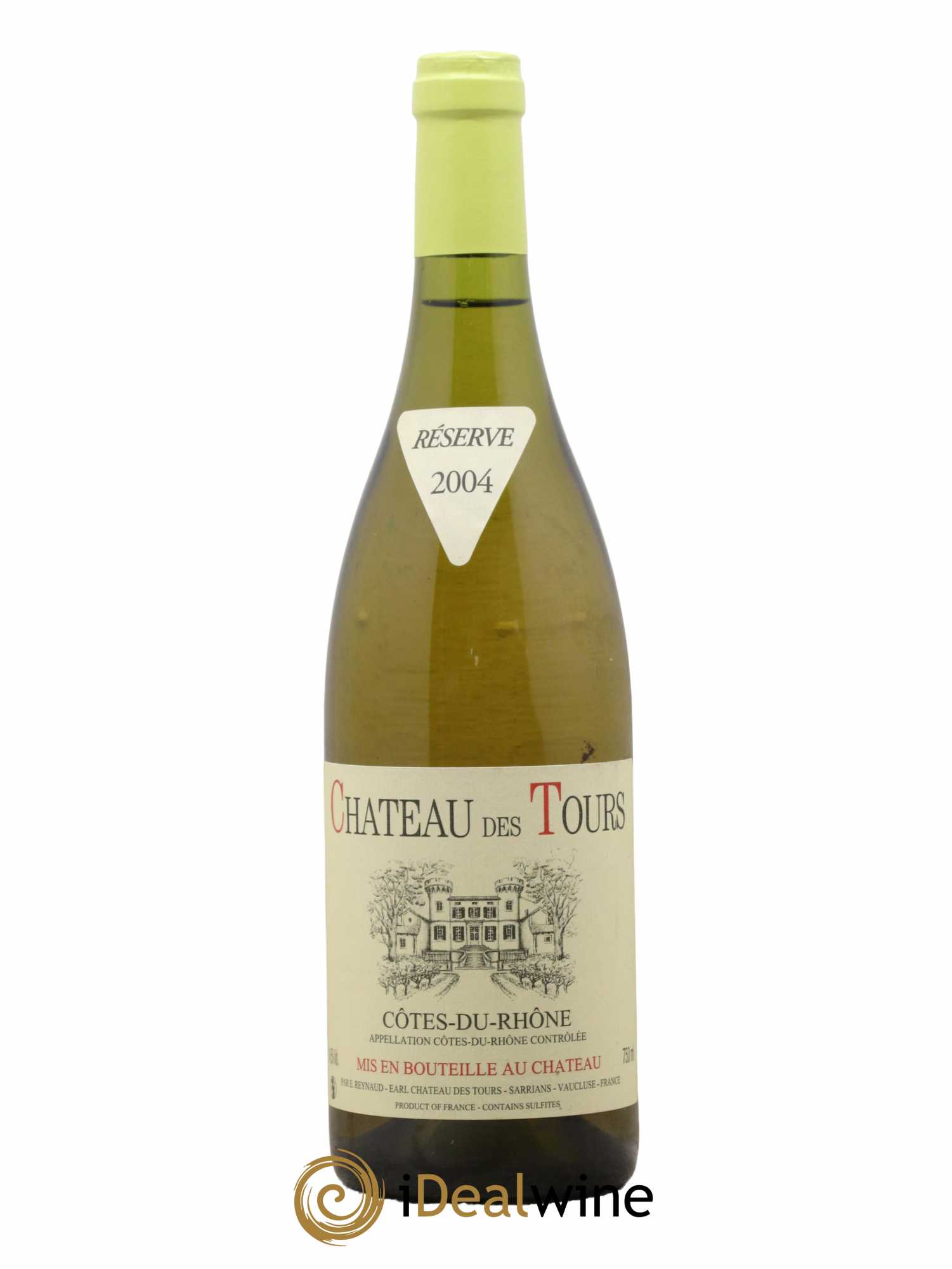 Côtes-du-Rhône Château des Tours Emmanuel Reynaud 2004 - Lot de 1 bouteille - 0