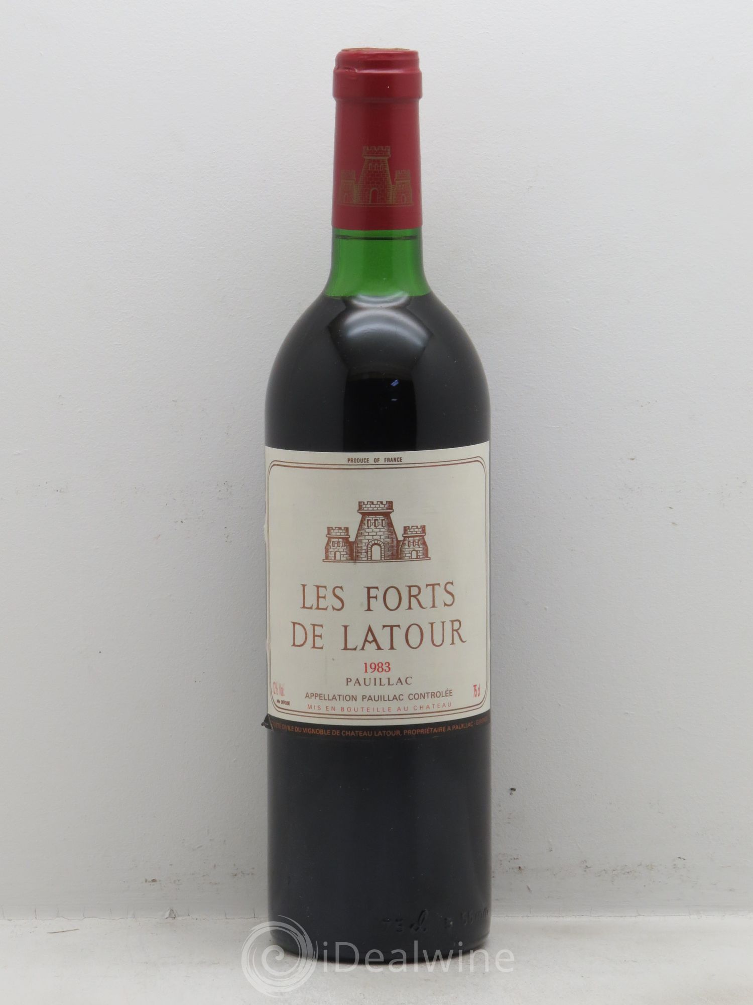 Les Forts de Latour Second Vin 1983 - Lot de 1 bouteille - 0
