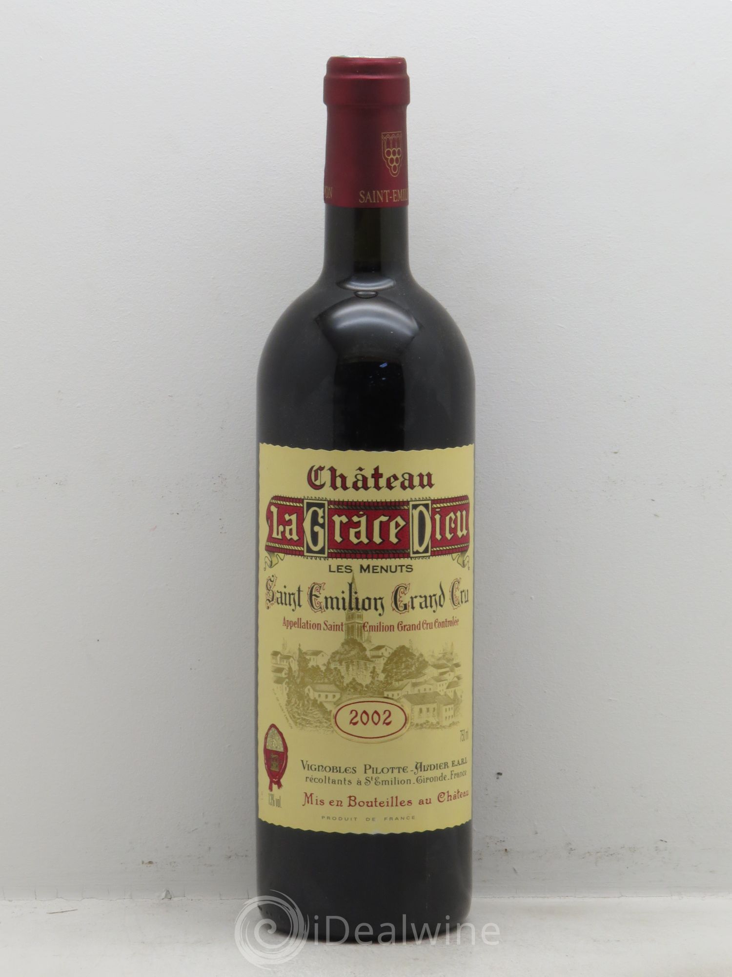 Château la Grâce Dieu les Menuts 2002 - Lot de 1 bouteille - 0