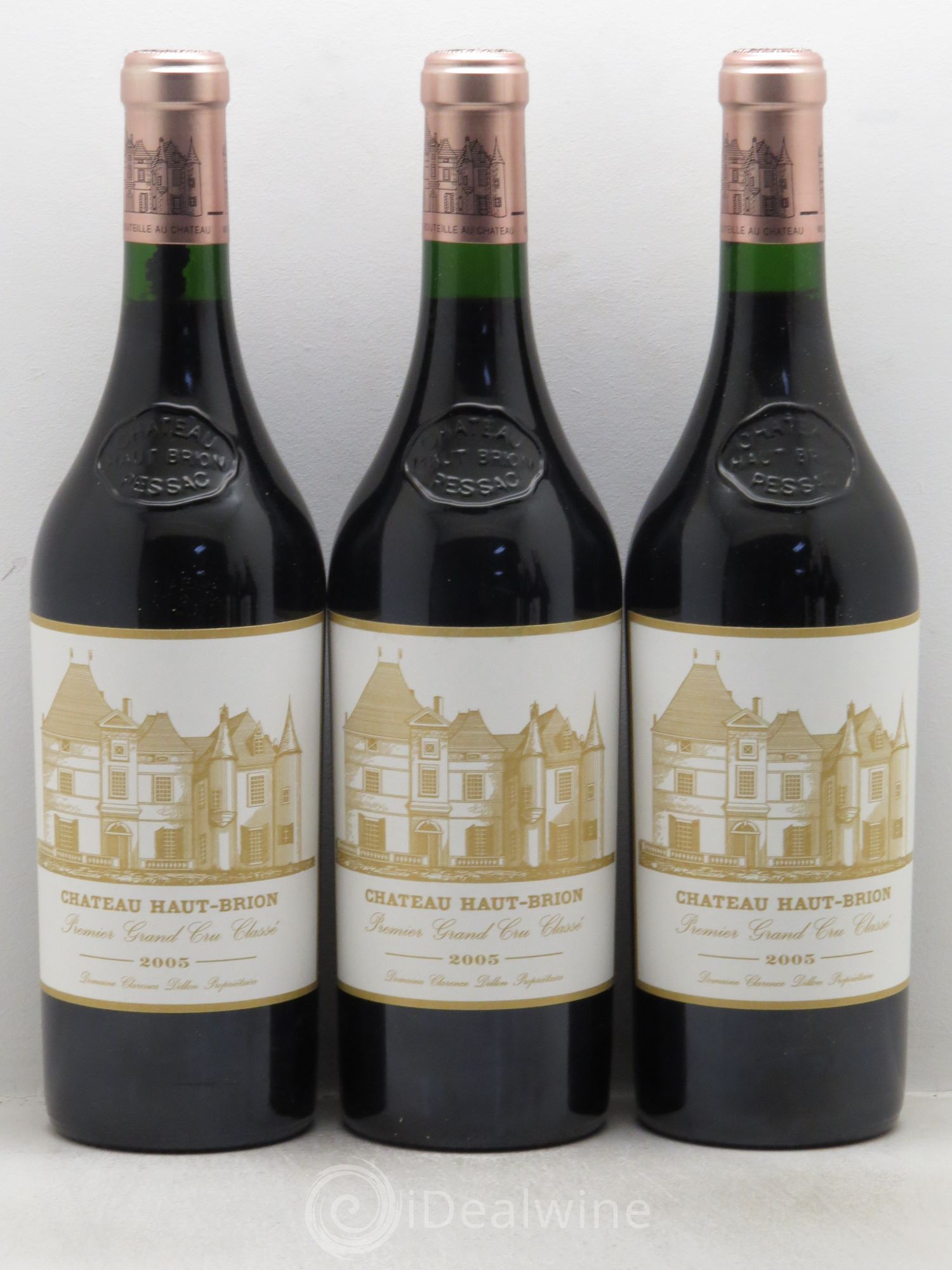 Château Haut Brion 1er Grand Cru Classé 2005 - Lot de 6 bouteilles - 1