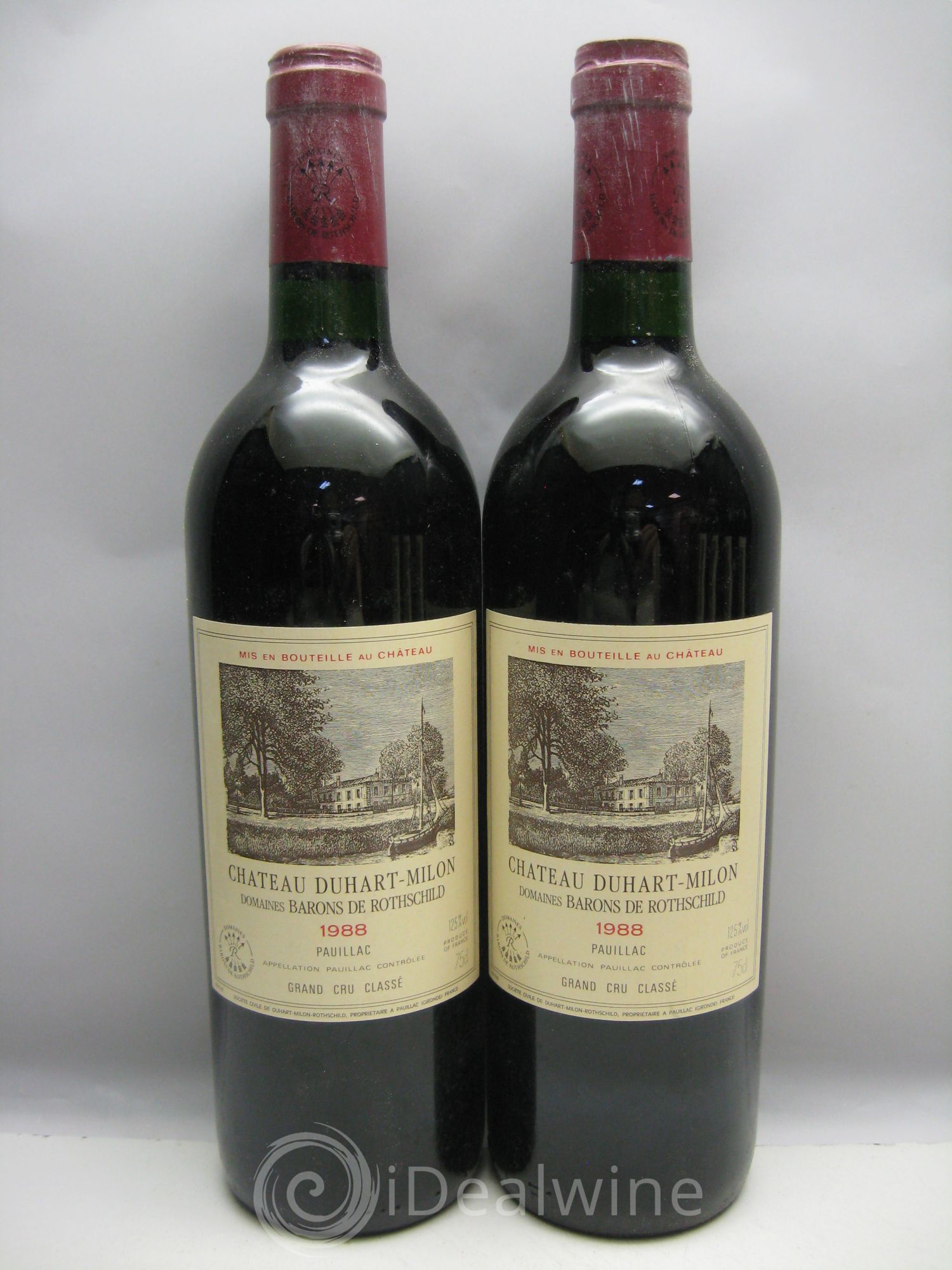 Château Duhart-Milon 4ème Grand Cru Classé 1988 - Lot de 6 bouteilles - 0