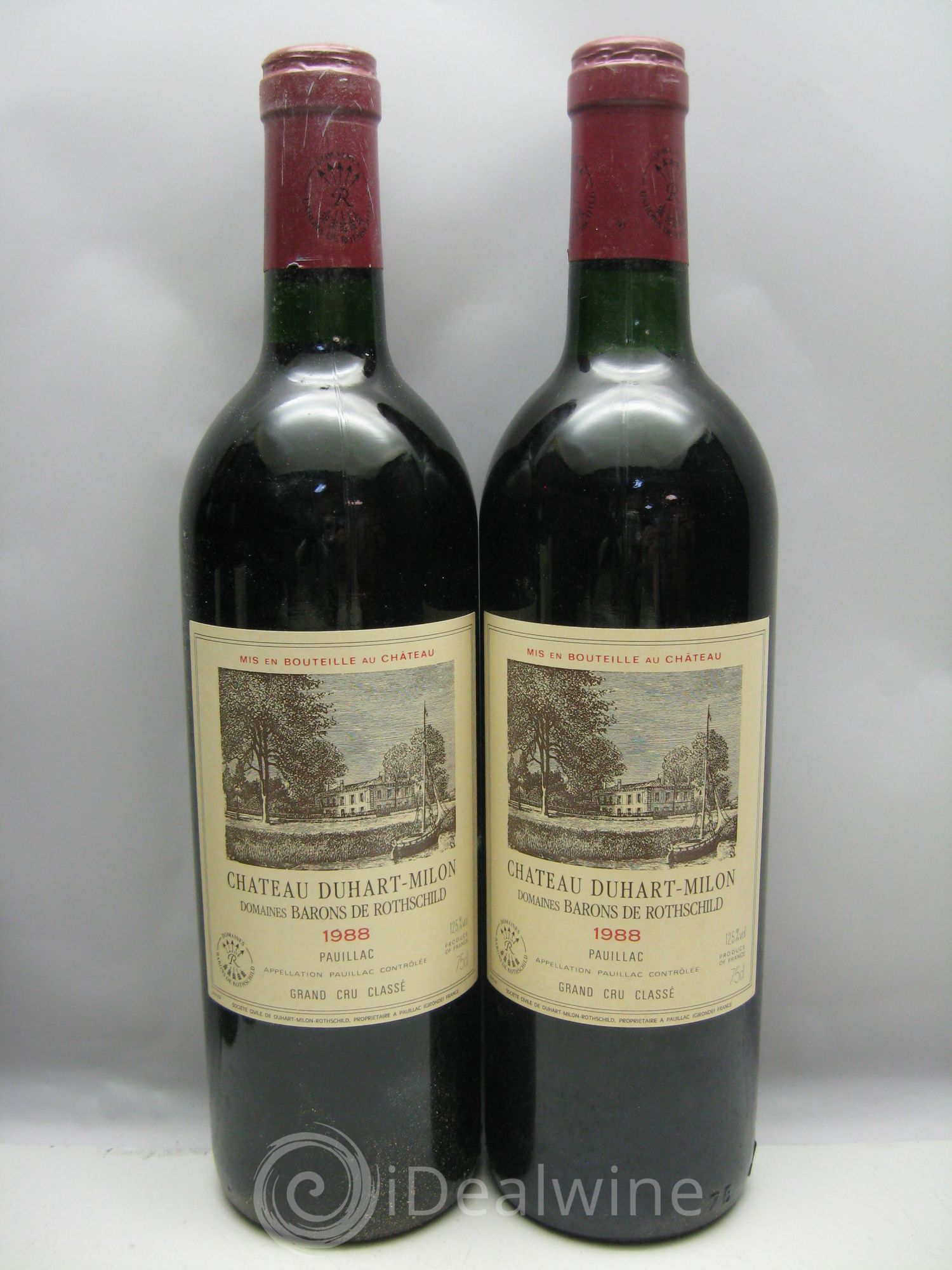 Château Duhart-Milon 4ème Grand Cru Classé 1988 - Lotto di 6 bottiglie - 2