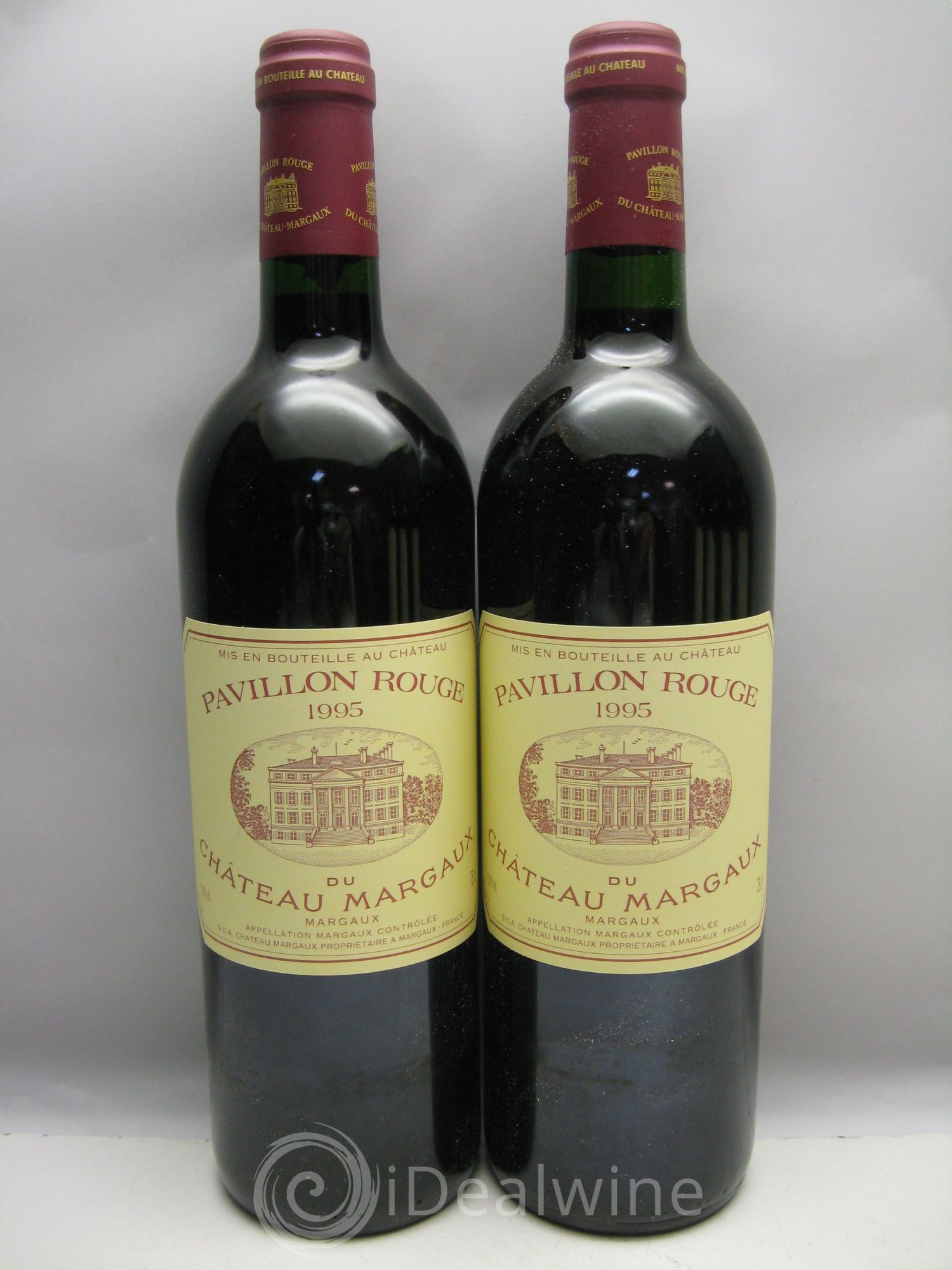 Pavillon Rouge du Château Margaux Second Vin 1995 - Lot de 6 bouteilles - 0