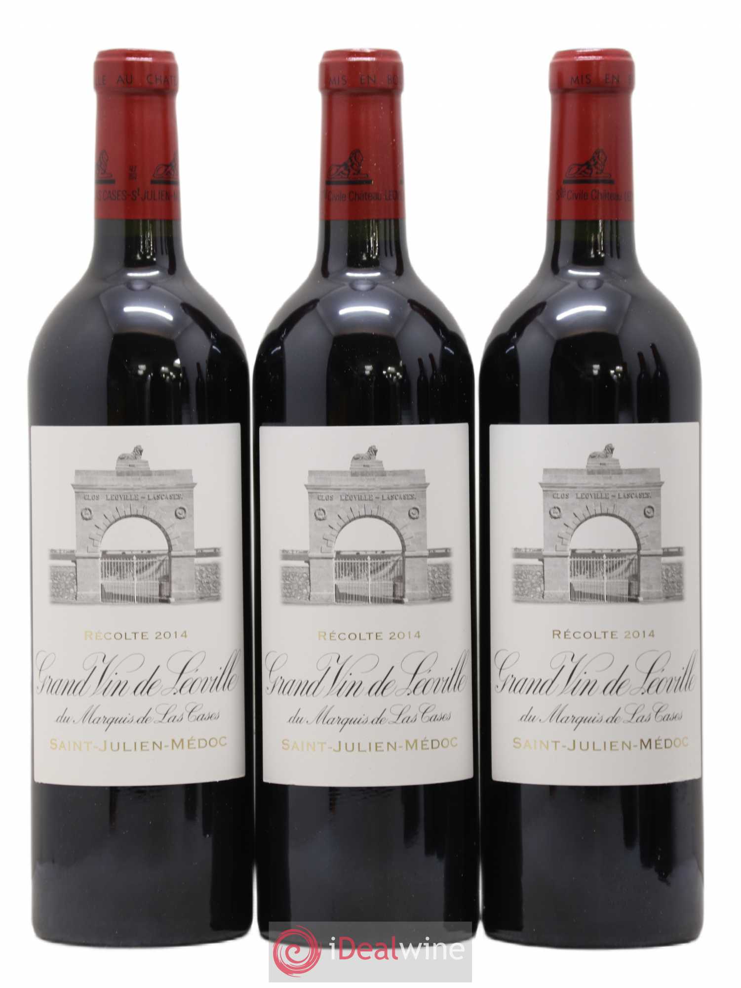Château Léoville Las Cases 2ème Grand Cru Classé 2014 - Lot de 6 bouteilles - 1