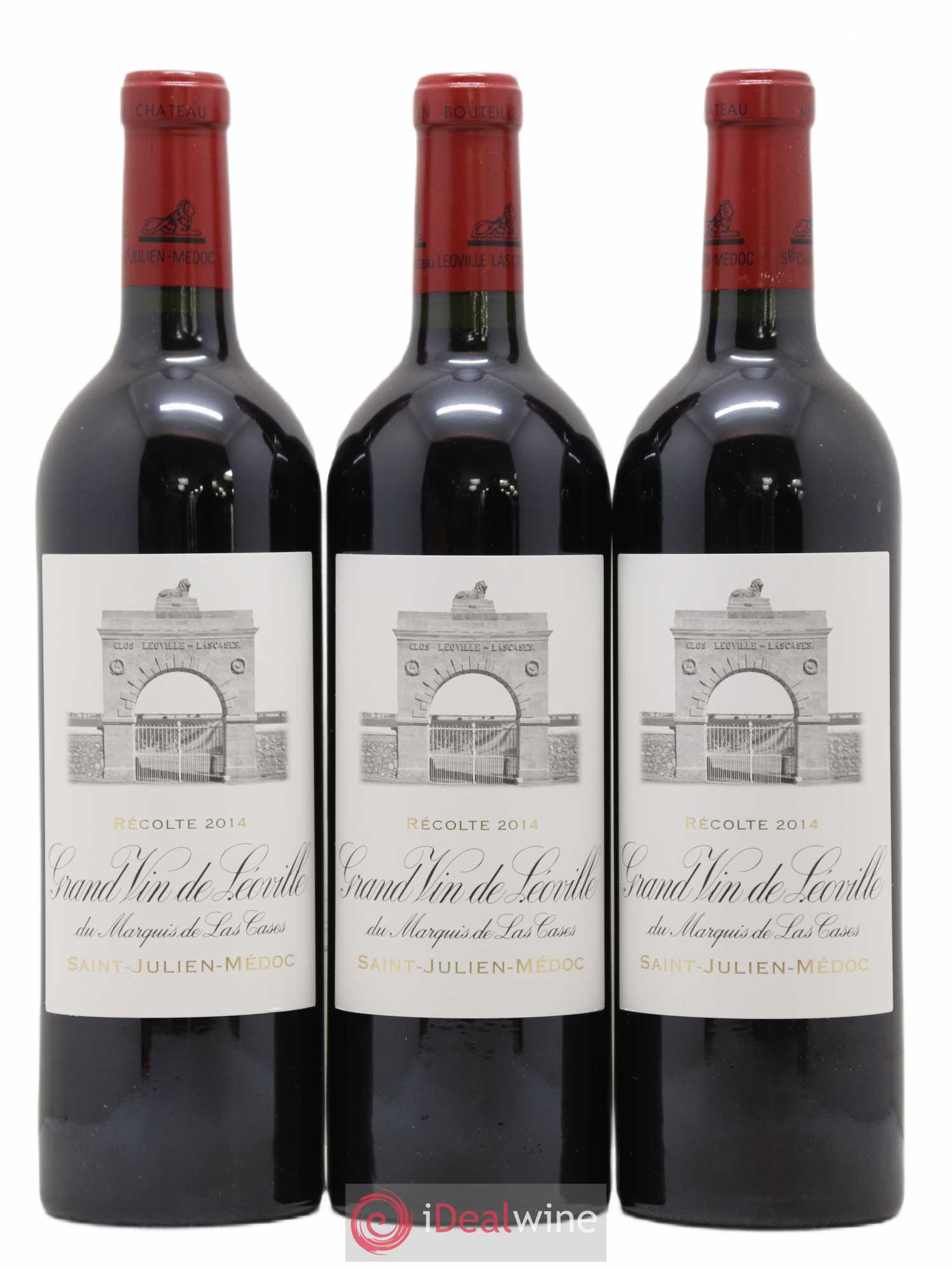 Château Léoville Las Cases 2ème Grand Cru Classé 2014 - Lot de 6 bouteilles - 3