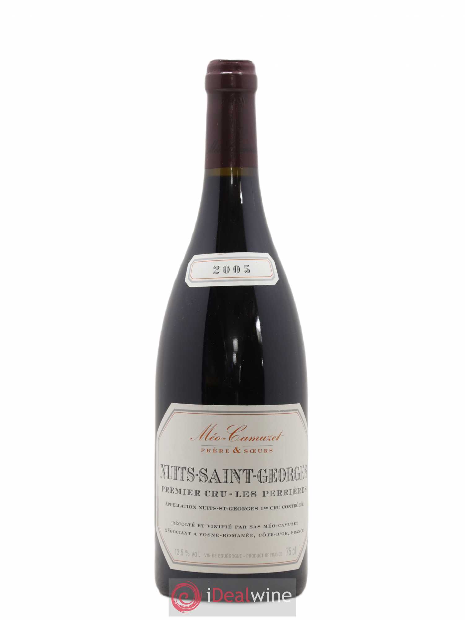 Nuits-Saint-Georges 1er Cru Les Perrières Méo-Camuzet (Frère & Soeurs) 2005 - Lot de 1 bouteille - 0