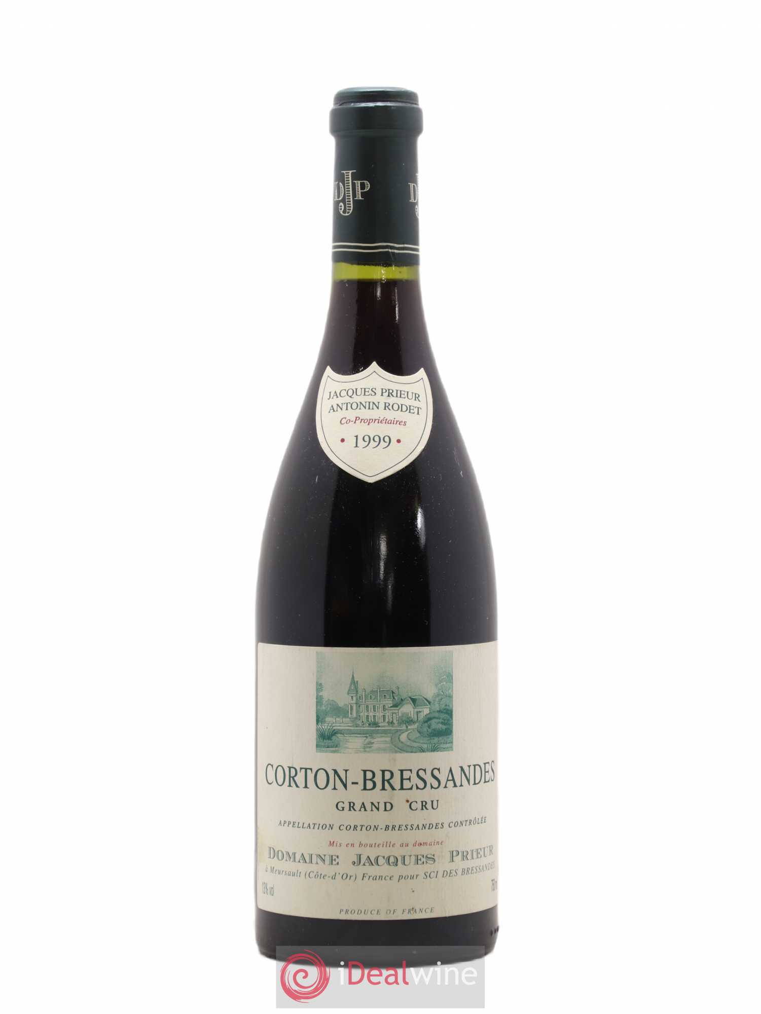 Corton-Bressandes Grand Cru Jacques Prieur (Domaine) 1999 - Lot de 1 bouteille - 0
