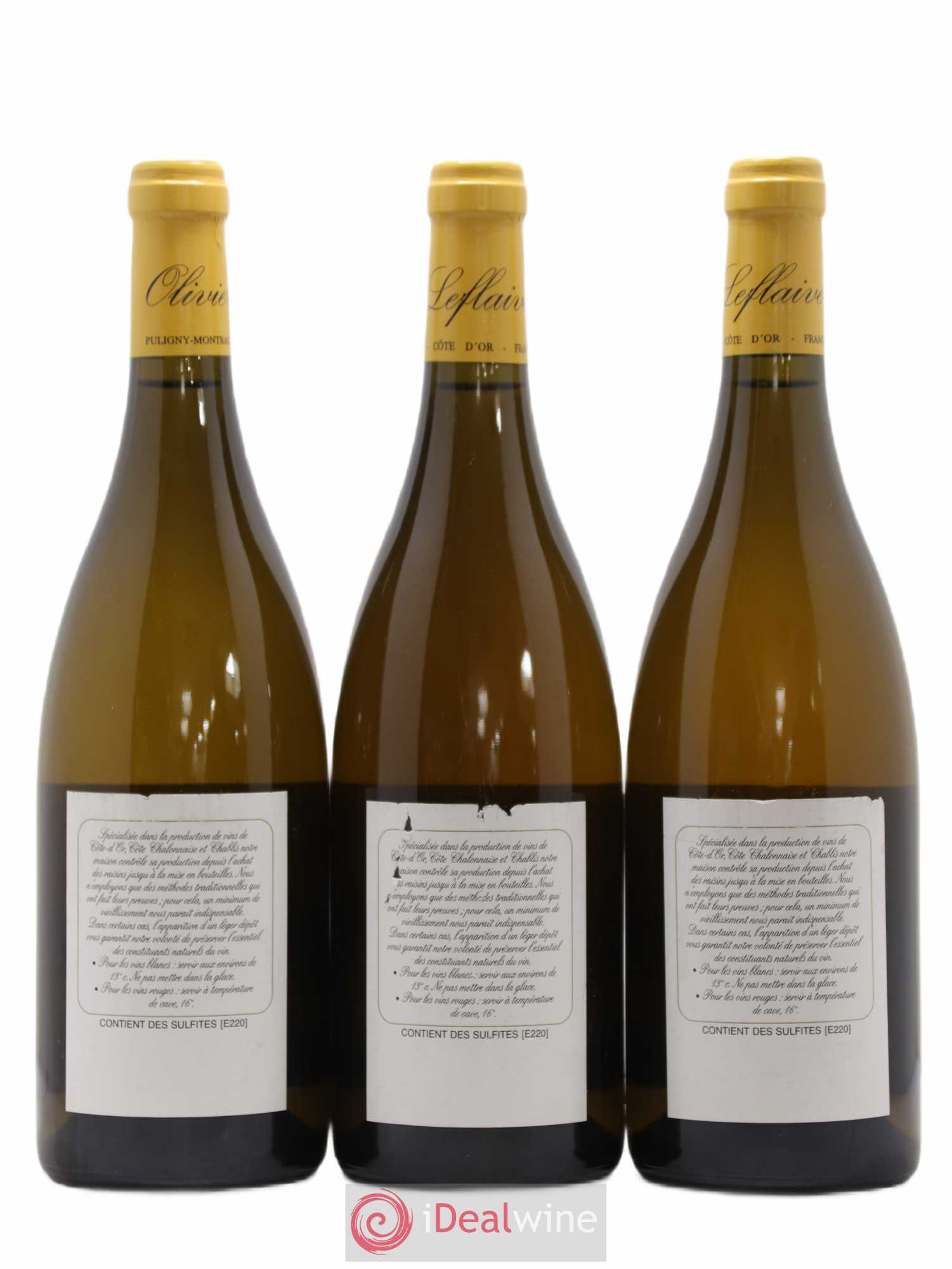 Bâtard-Montrachet Grand Cru Olivier Leflaive 2004 - Lot de 3 bouteilles - 1
