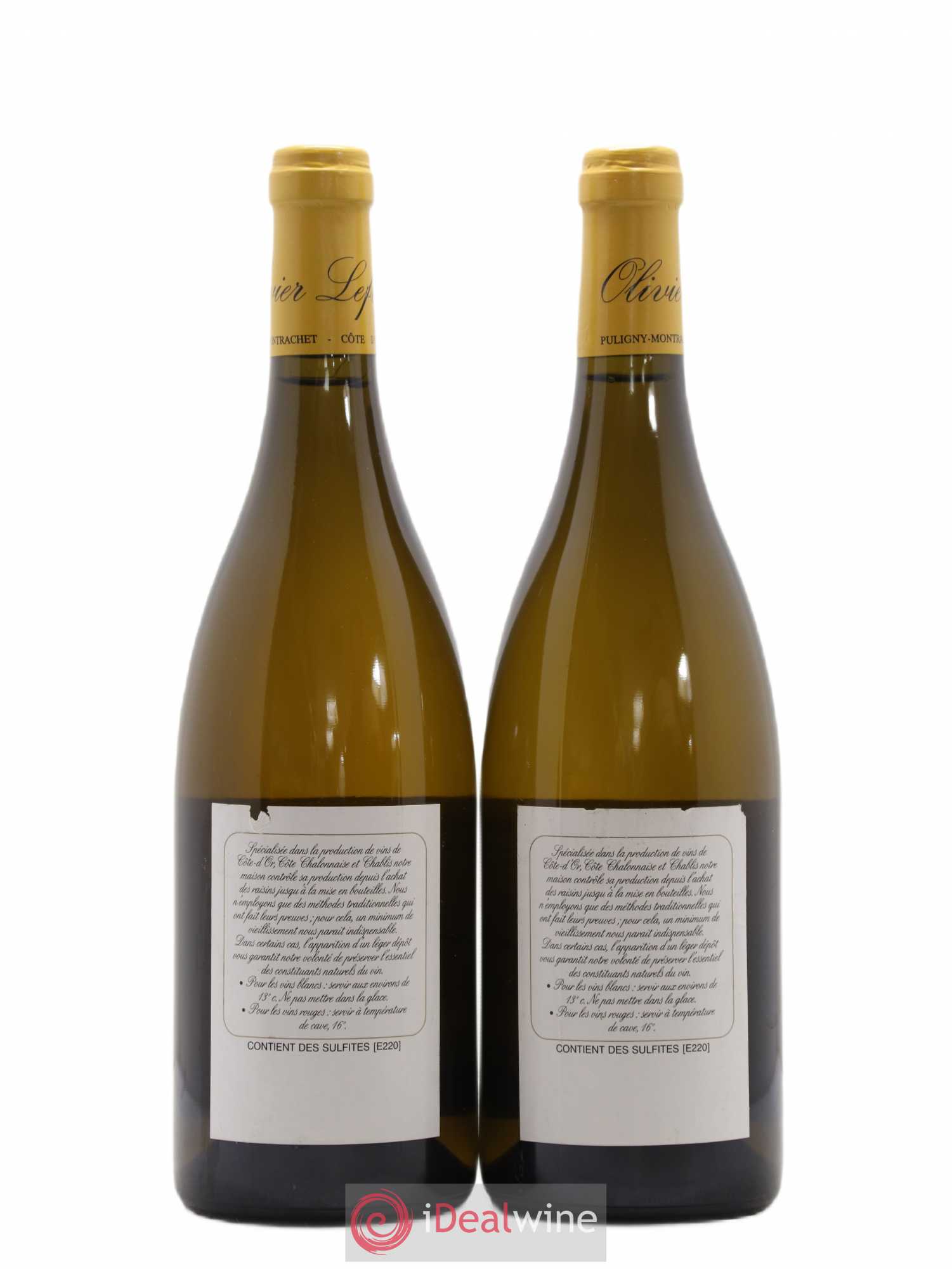 Bâtard-Montrachet Grand Cru Olivier Leflaive 2004 - Lot de 2 bouteilles - 1
