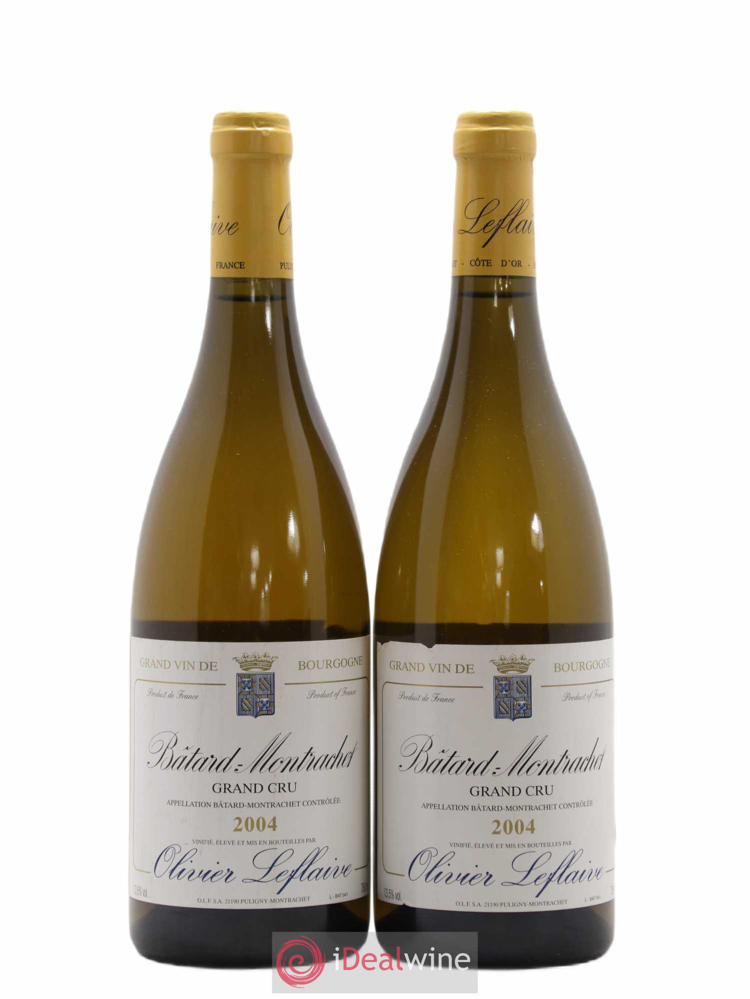 Bâtard-Montrachet Grand Cru Olivier Leflaive 2004 - Lot de 2 bouteilles - 0
