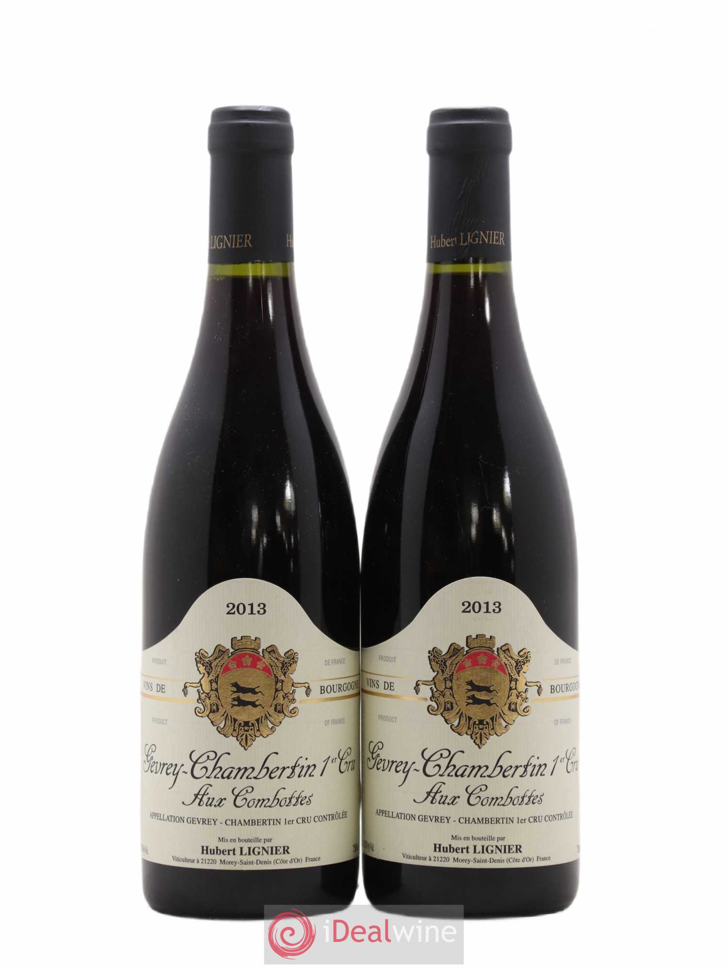 Gevrey-Chambertin 1er Cru Aux Combottes Hubert Lignier (Domaine) 2013 - Lot de 2 bouteilles - 0
