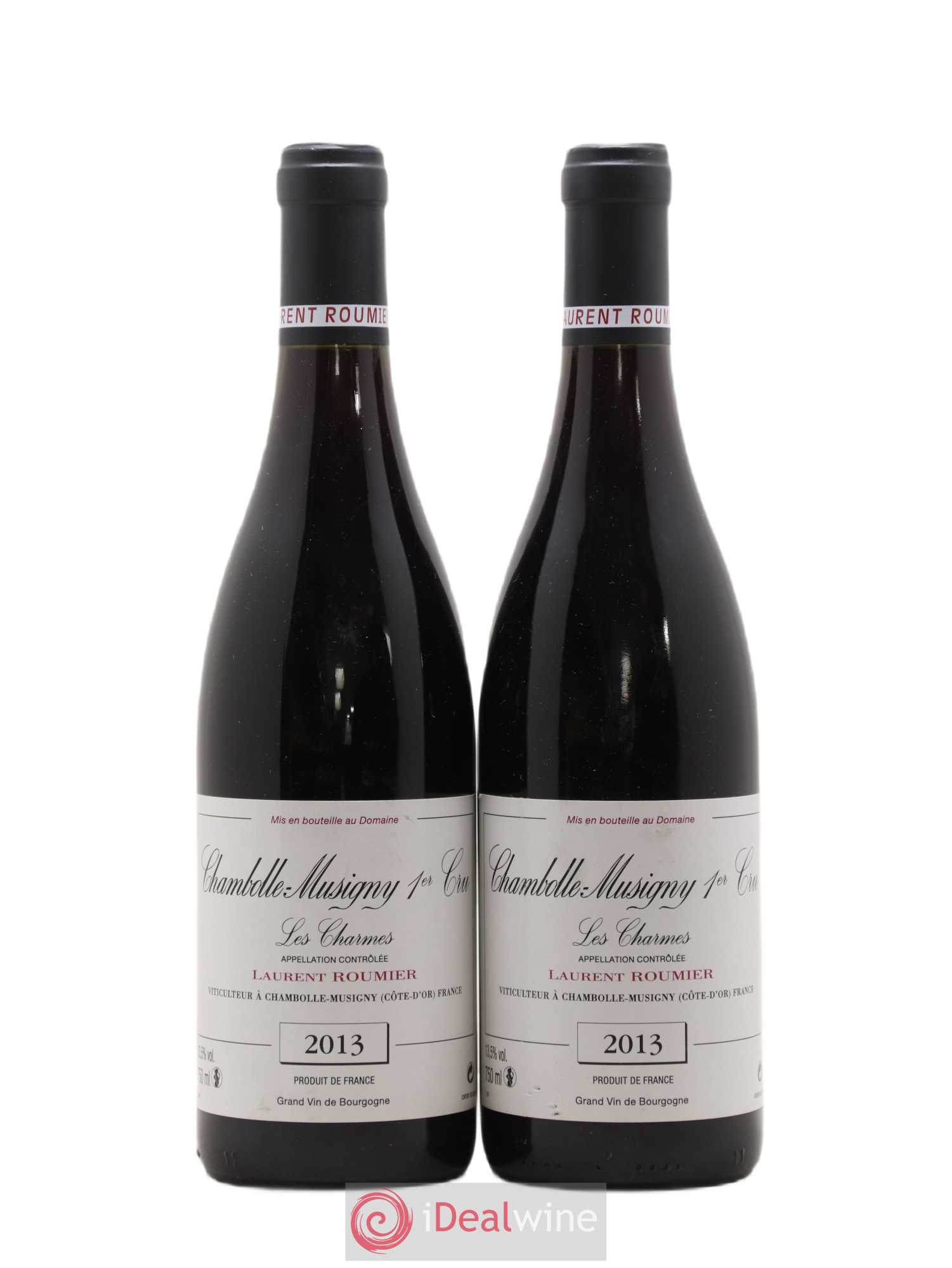Chambolle-Musigny 1er Cru Les Charmes Laurent Roumier 2013 - Lot de 2 bouteilles - 0