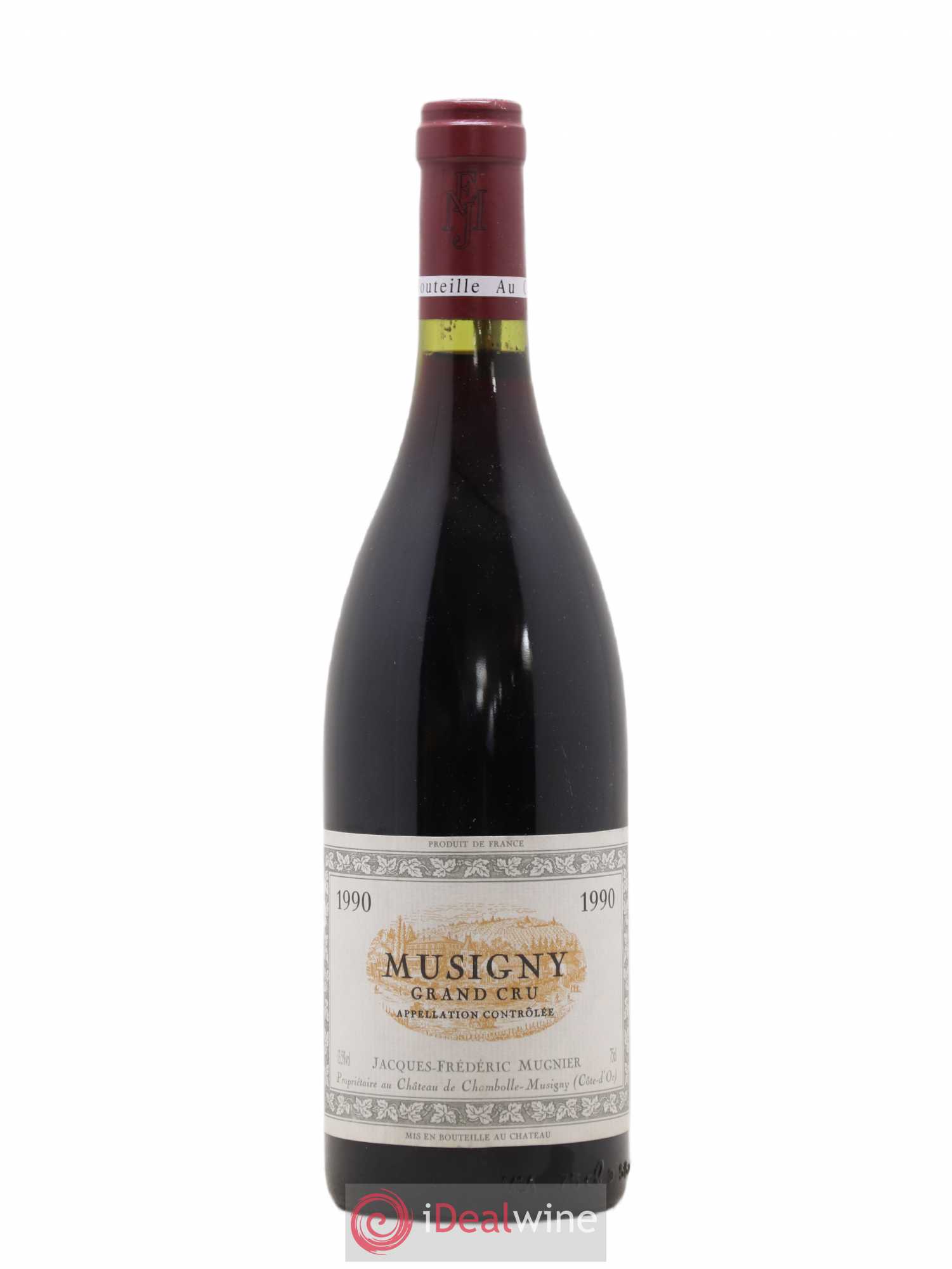 Musigny Grand Cru Jacques-Frédéric Mugnier 1990 - Lot de 1 bouteille - 0