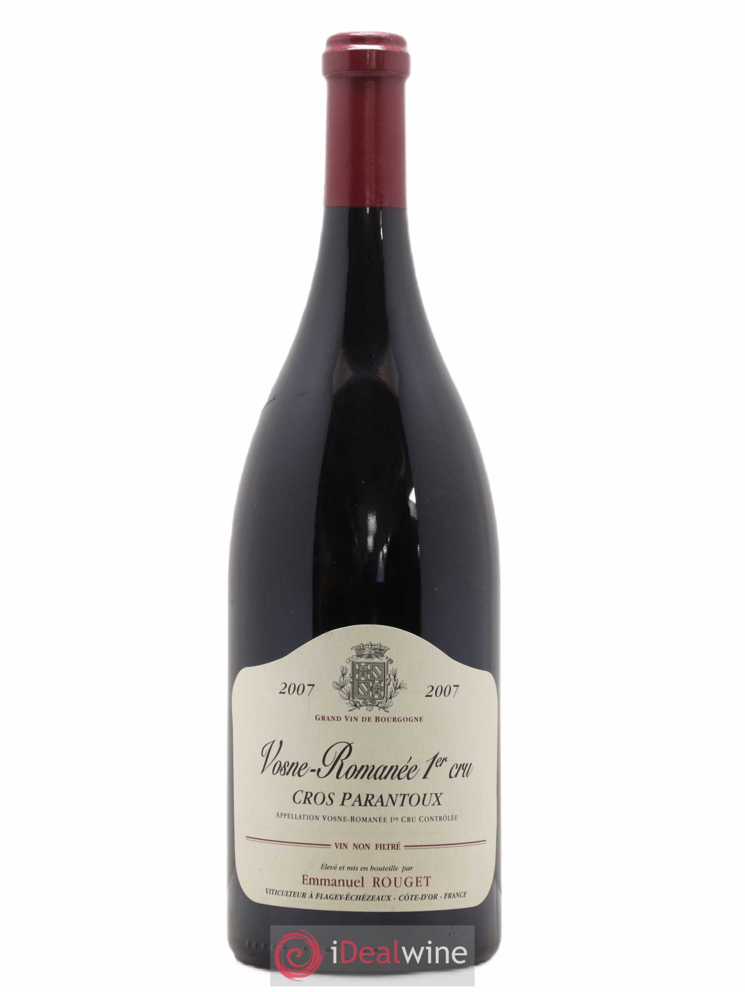 Vosne-Romanée 1er Cru Cros Parantoux Emmanuel Rouget 2007 - Lot de 1 magnum - 0