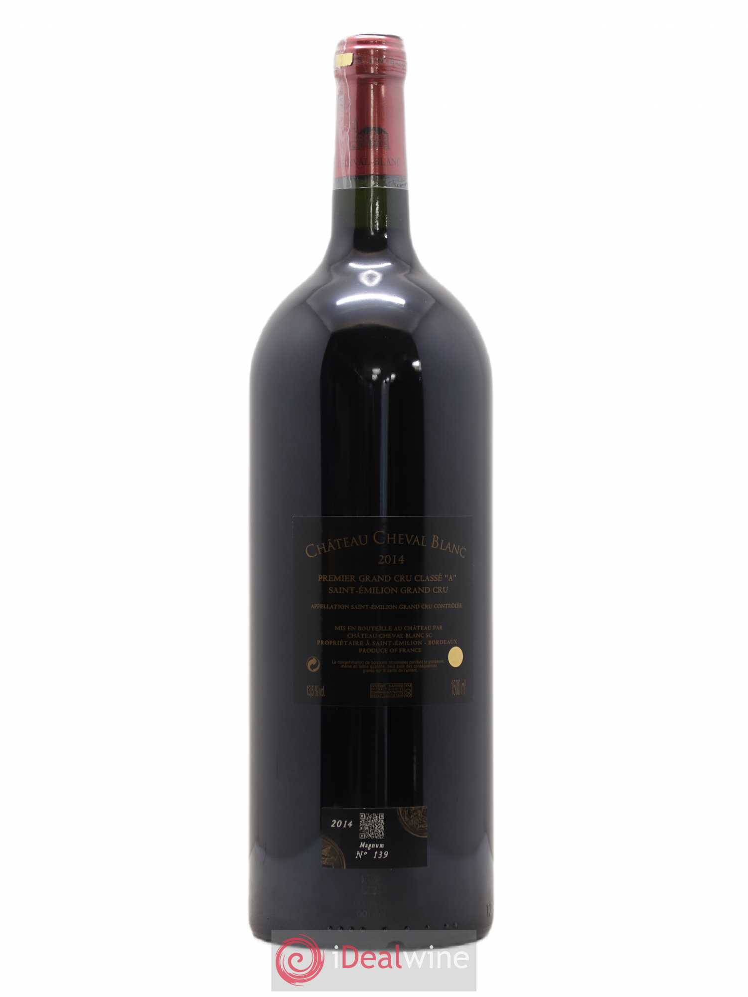 Château Cheval Blanc 1er Grand Cru Classé A 2014 - Lot de 1 magnum - 1