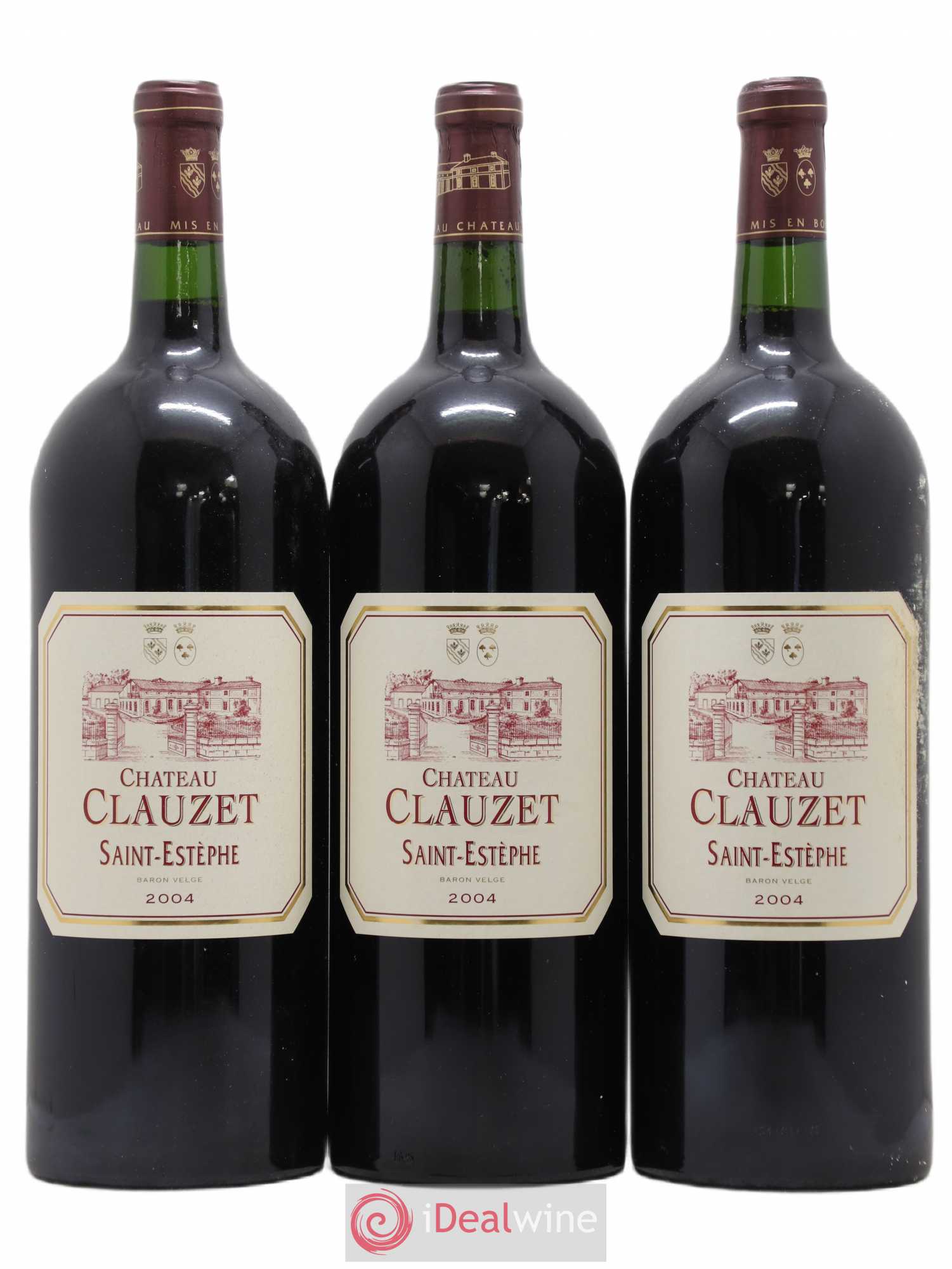 Château Clauzet 2004 - Lot de 6 magnums - 2