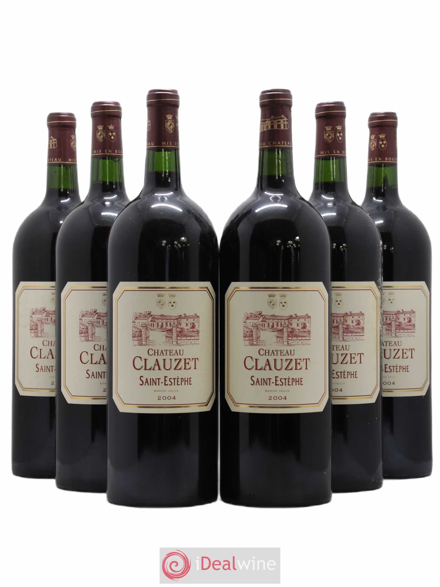 Château Clauzet 2004 - Lot de 6 magnums - 0