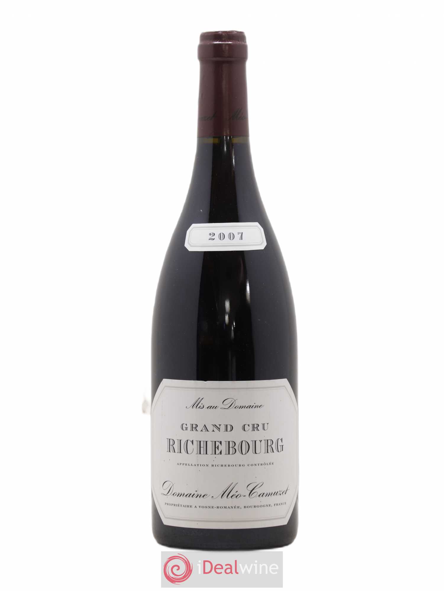 Richebourg Grand Cru Méo-Camuzet (Domaine) 2007 - Lot de 1 bouteille - 0
