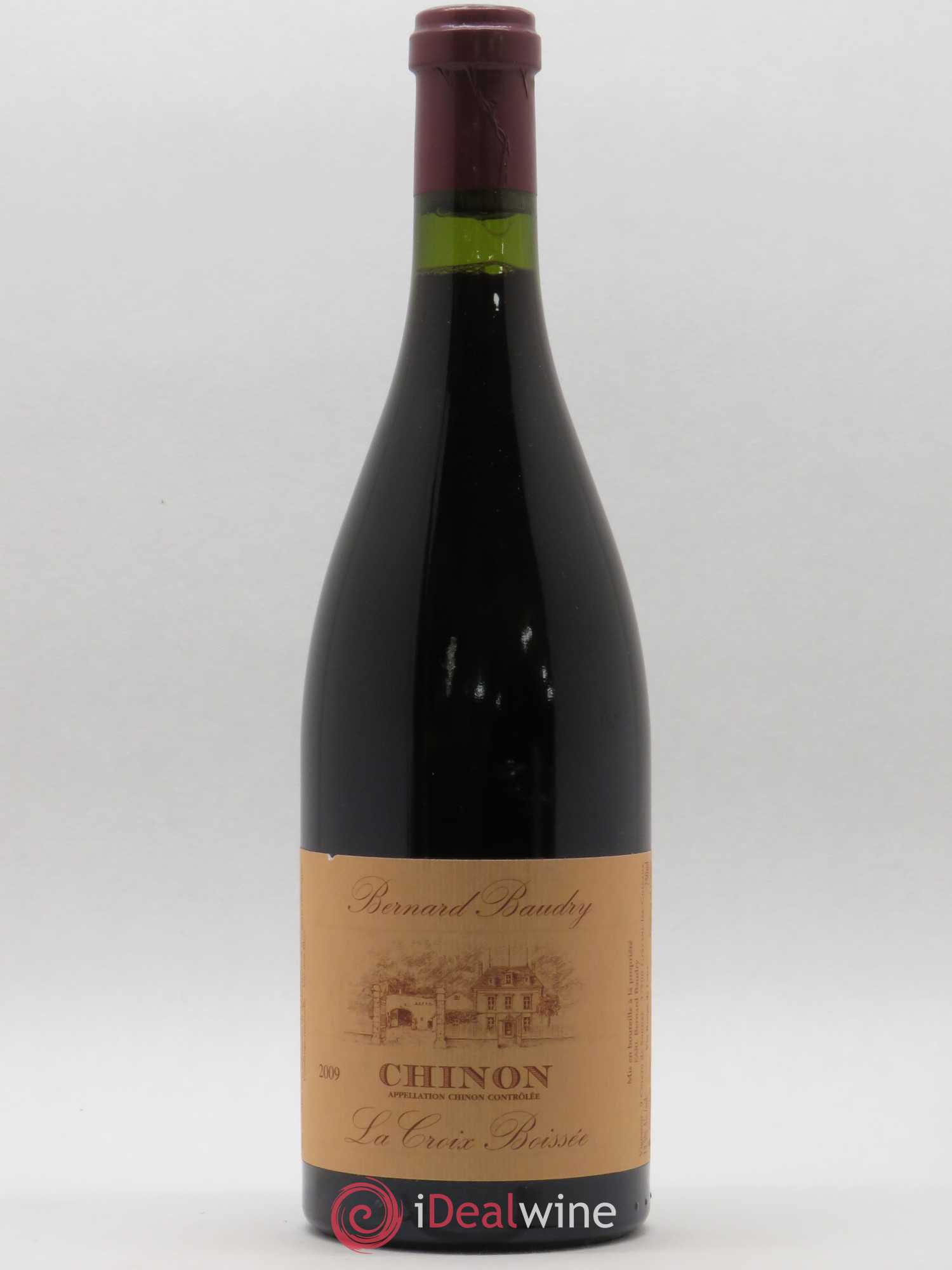 Chinon La Croix Boissée Bernard Baudry 2009 - Lot de 1 bouteille - 0