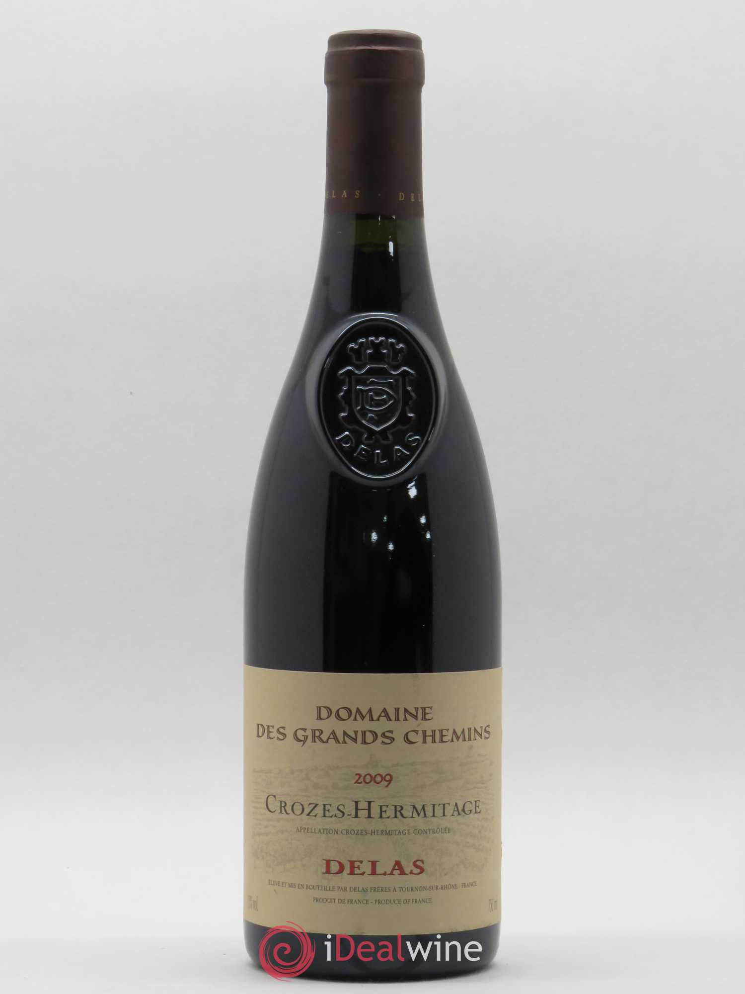 Crozes-Hermitage Domaine des Grands Chemins Delas Frères 2009 - Lot de 1 bouteille - 0