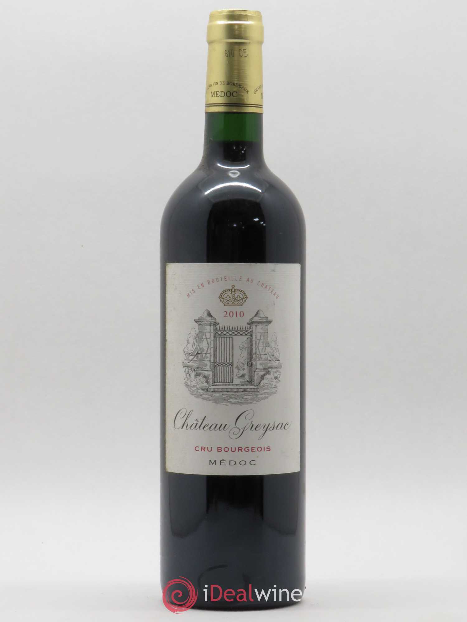Château Greysac Cru Bourgeois 2010 - Lot de 1 bouteille - 0