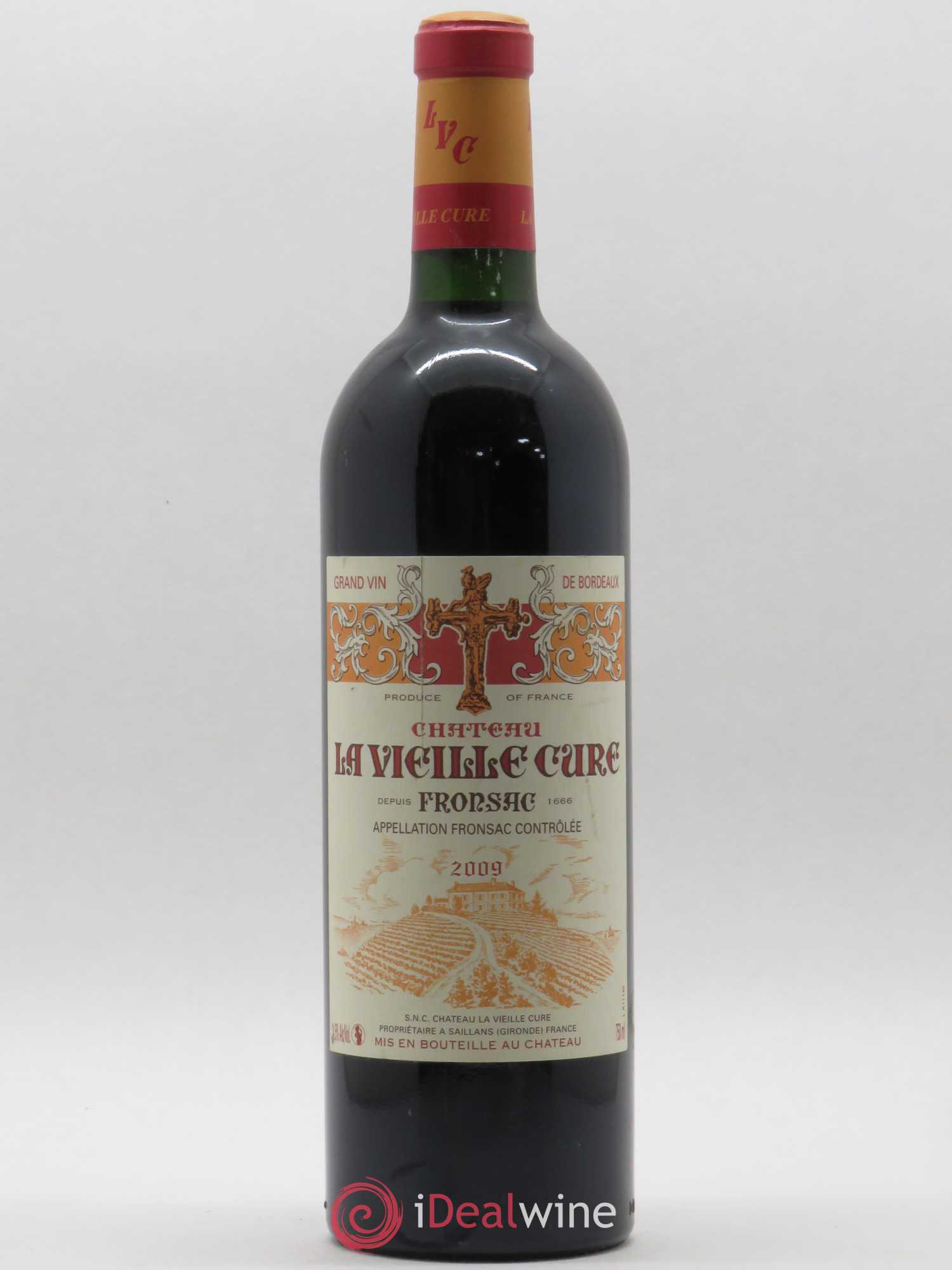 Château La Vieille Cure 2009 - Lot de 1 bouteille - 0