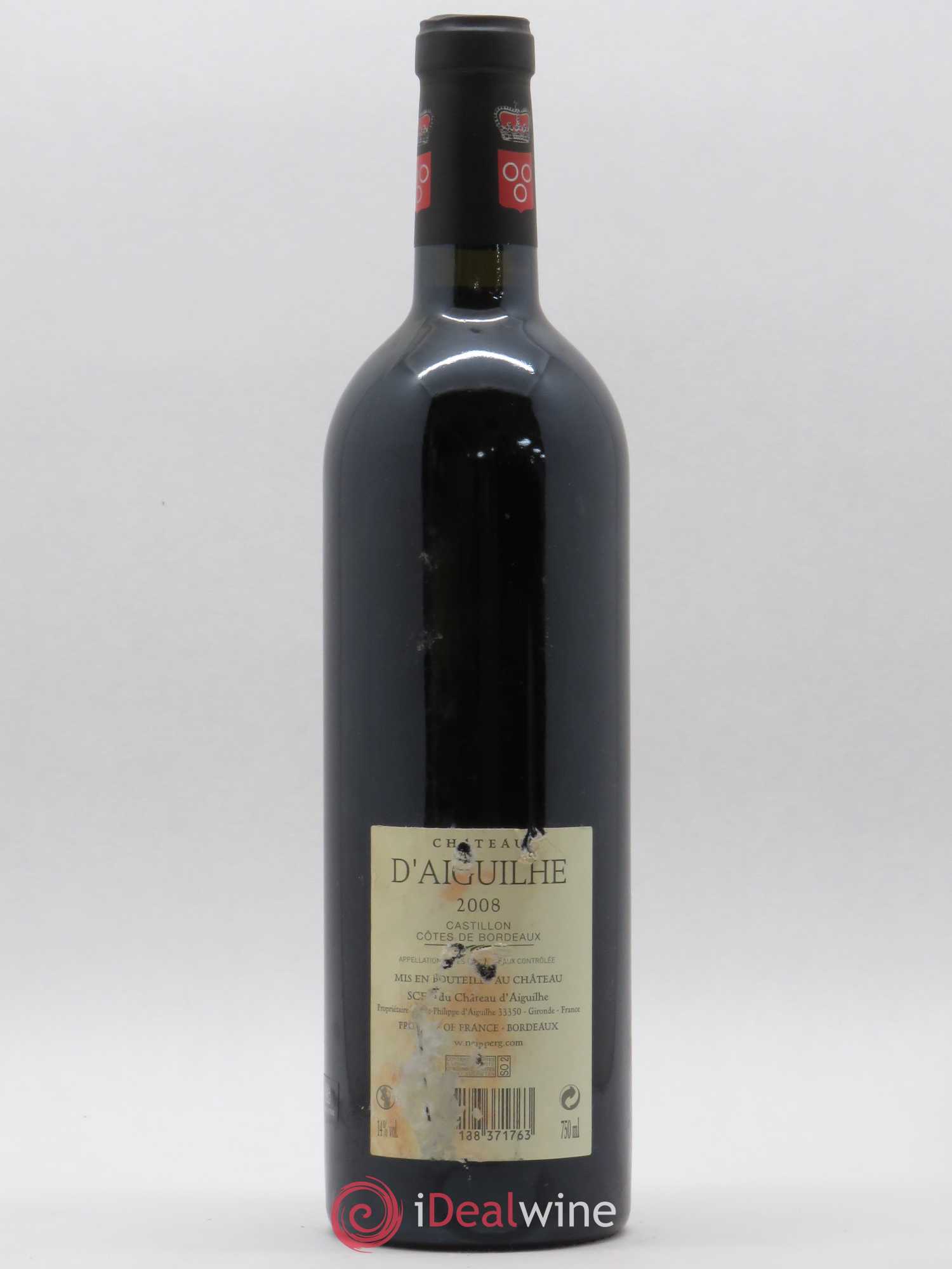 Château d' Aiguilhe 2008 - Lot de 1 bouteille - 1