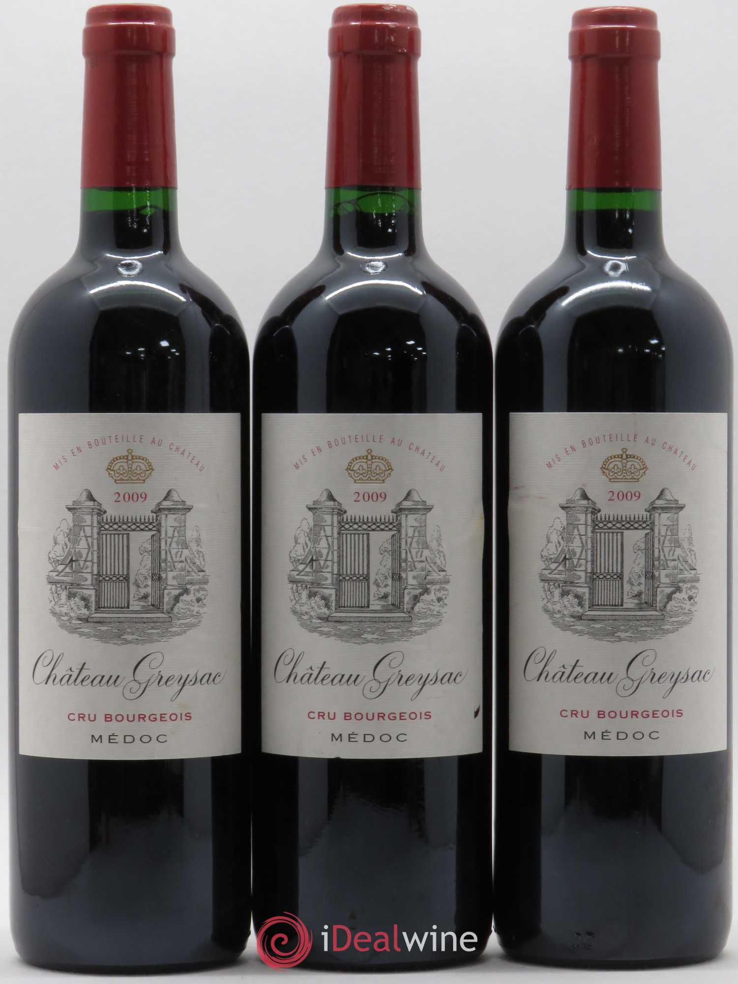 Château Greysac Cru Bourgeois 2009 - Lot de 3 bouteilles - 0