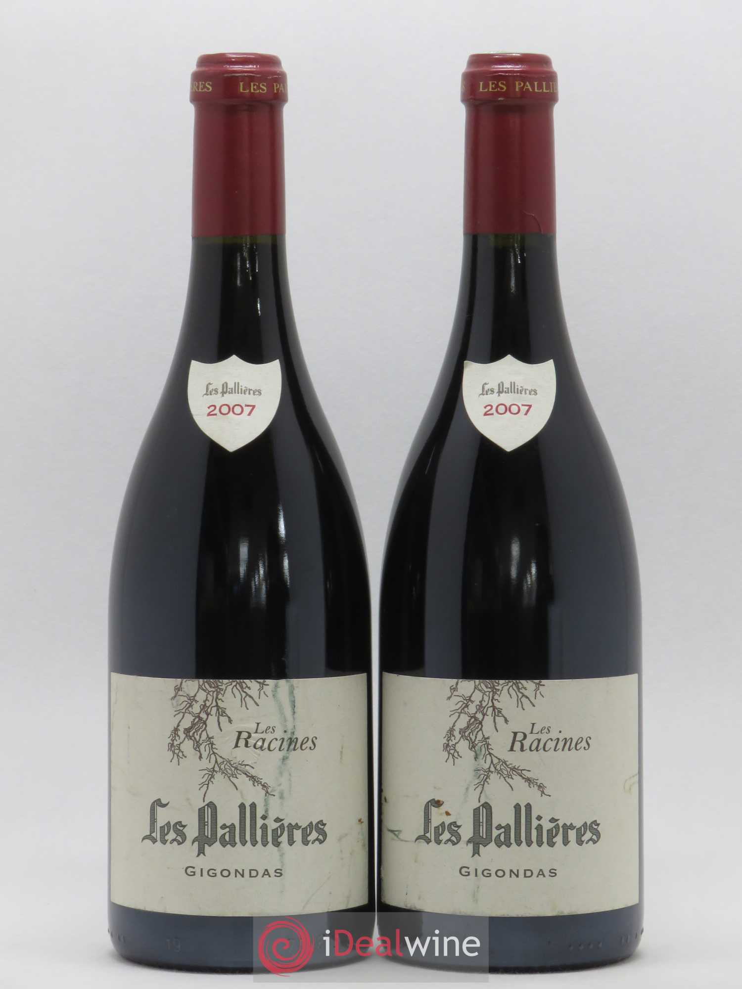 Gigondas Les Pallieres Les Racines 2007 - Posten von 2 Flaschen - 0