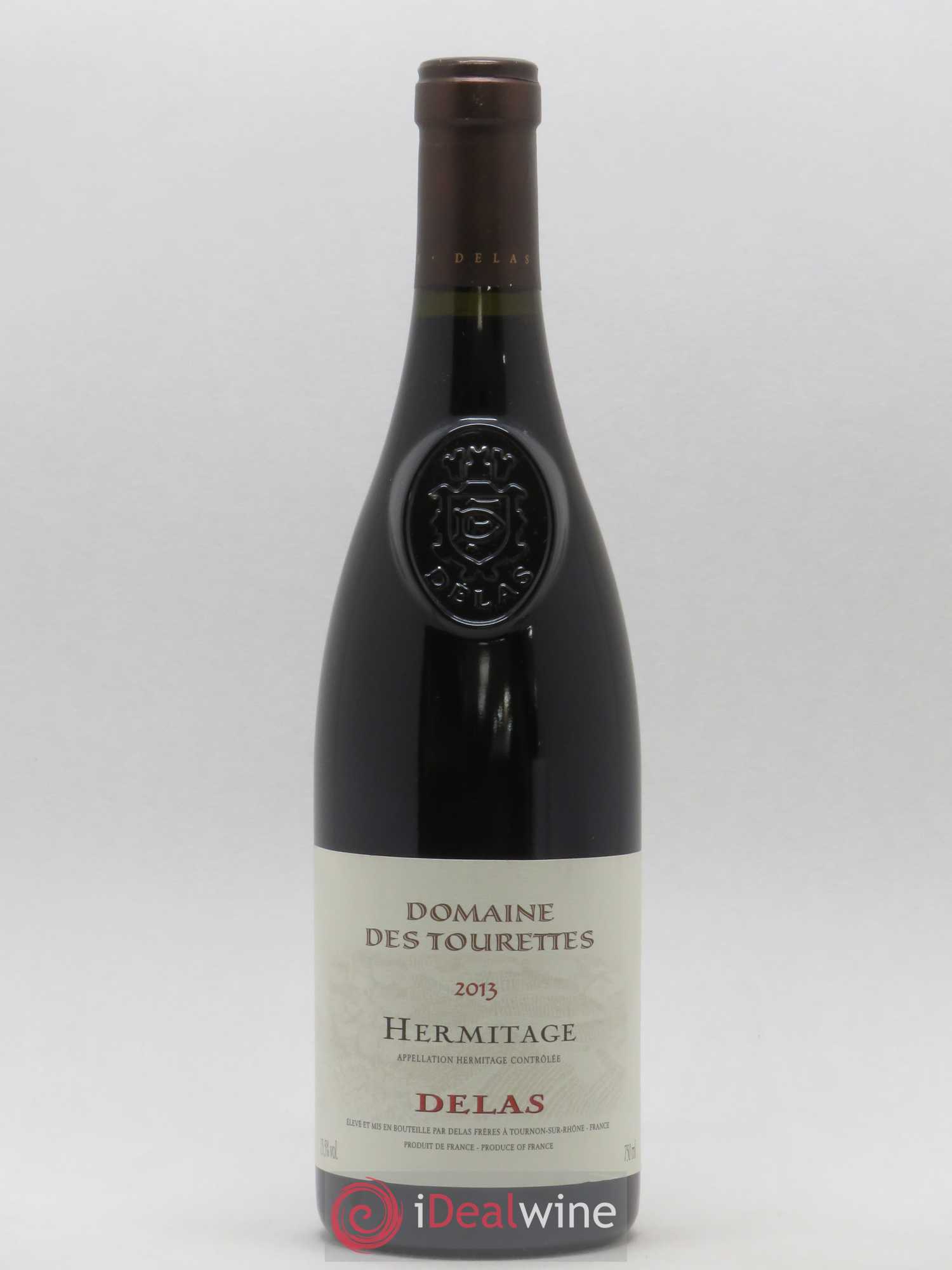 Hermitage Domaine des Tourettes Delas Frères 2013 - Lot de 1 bouteille - 0