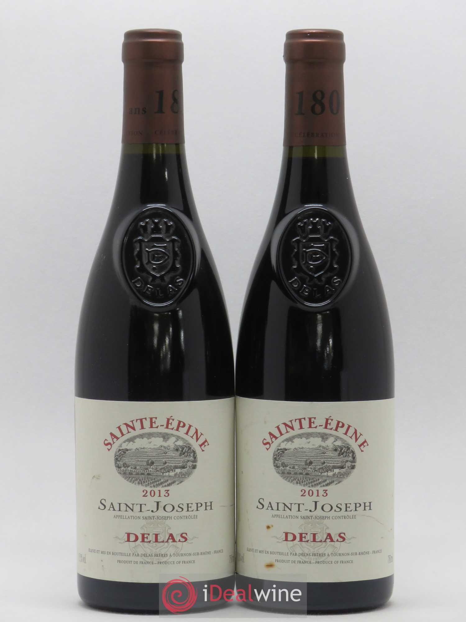 Saint-Joseph Sainte-Epine Delas Frères 2013 - Lot de 2 bouteilles - 0
