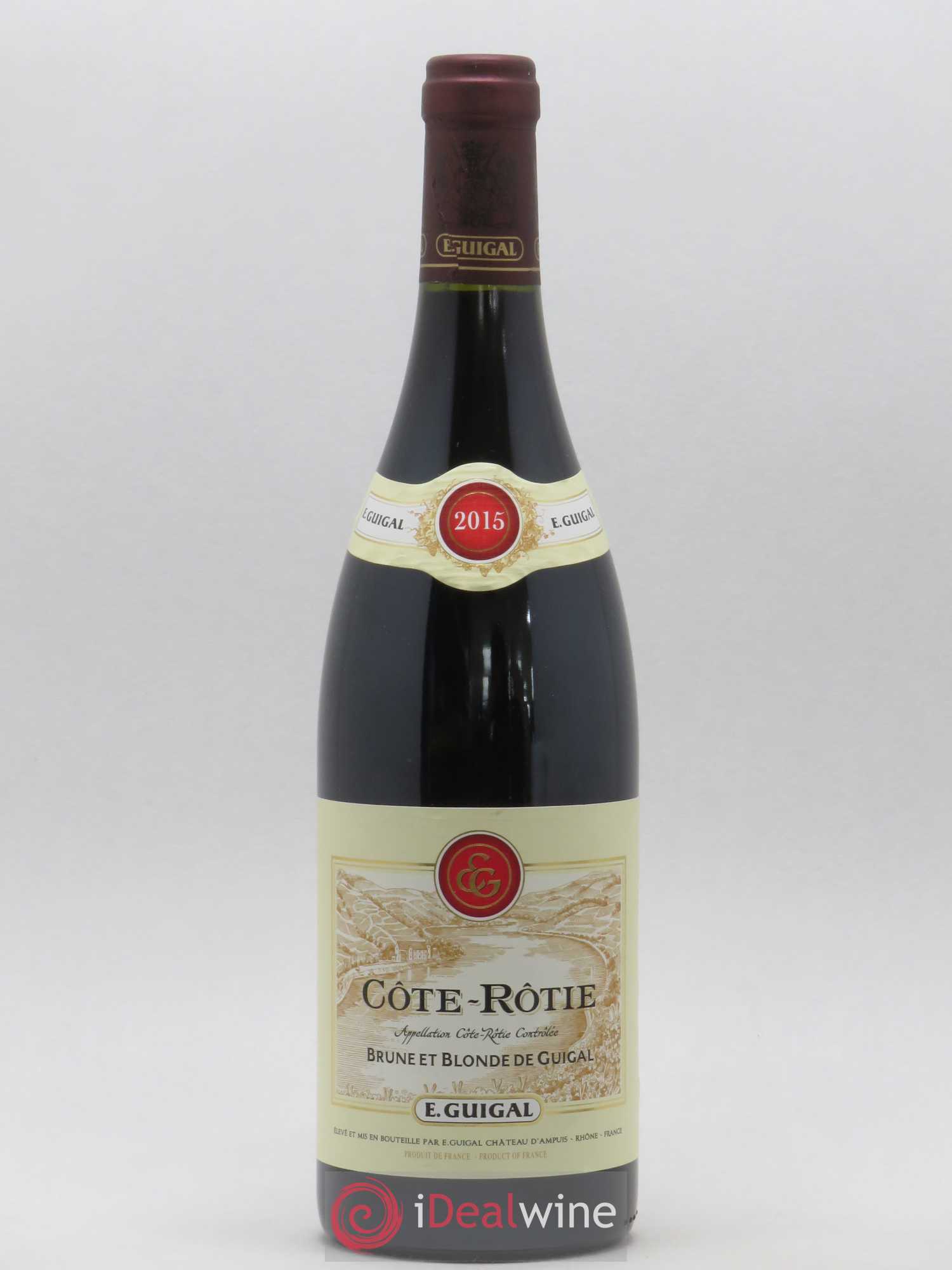 Côte-Rôtie Côtes Brune et Blonde Guigal 2015 - Lot de 1 bouteille - 0