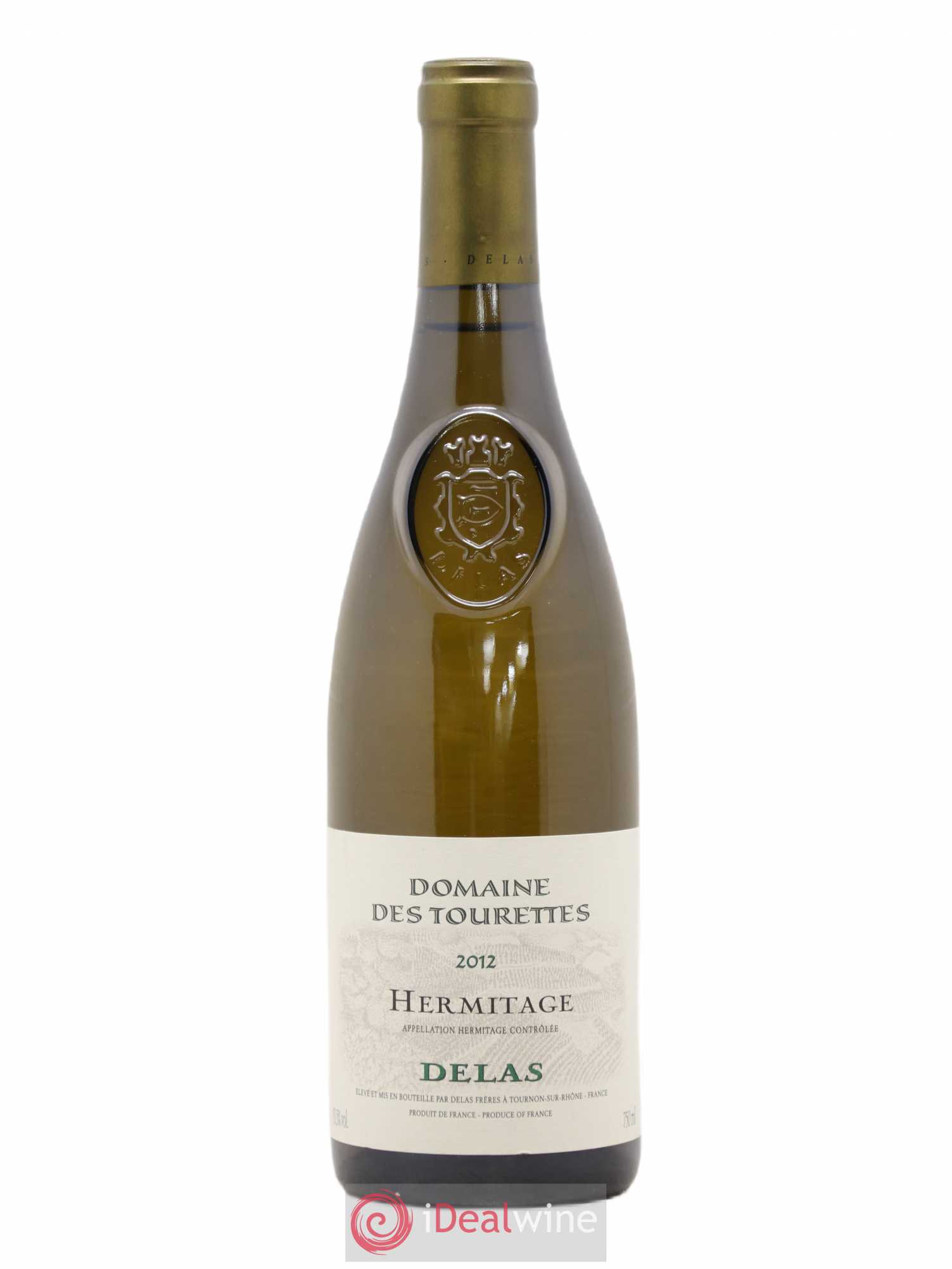 Hermitage Domaine des Tourettes Delas Frères 2012 - Lot de 1 bouteille - 0