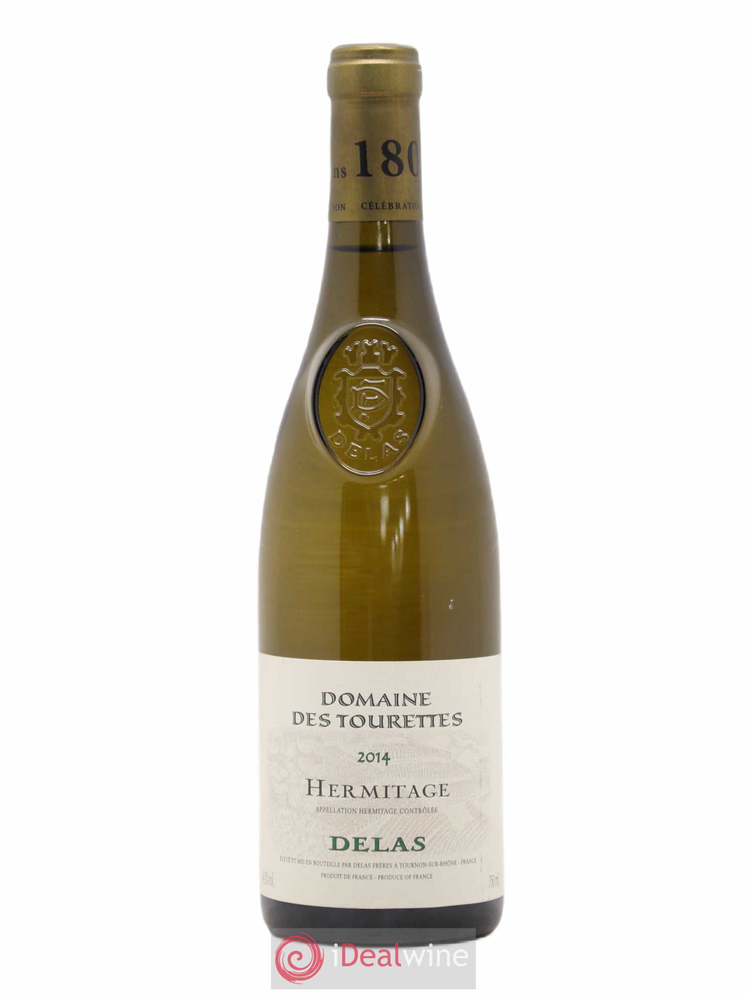 Hermitage Domaine des Tourettes Delas Frères 2014 - Lot de 1 bouteille - 0