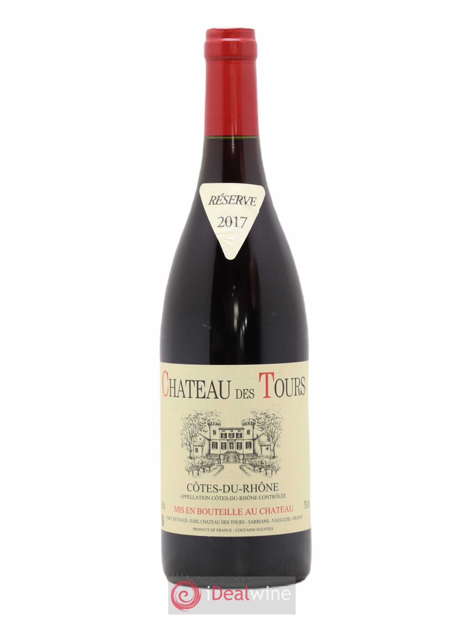Côtes-du-Rhône Château des Tours Emmanuel Reynaud 2017 - Lot de 1 bouteille - 0