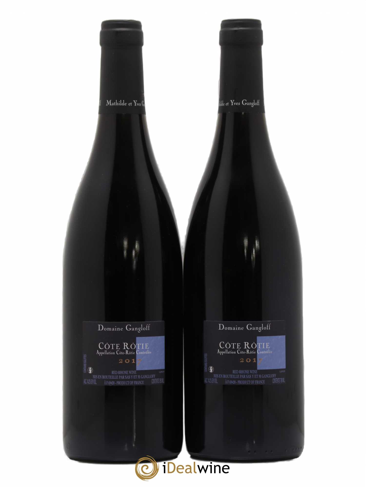 Côte-Rôtie La Barbarine Gangloff (Domaine) 2017 - Lot de 2 bouteilles - 1