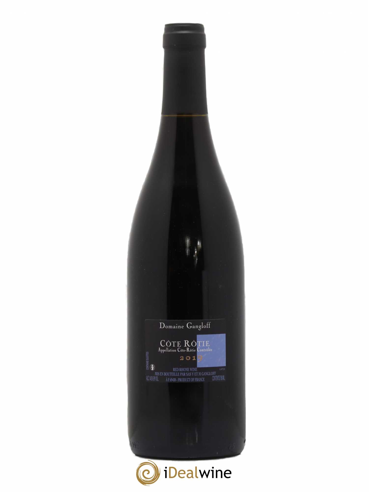 Côte-Rôtie La Barbarine Gangloff (Domaine) 2019 - Lot de 1 bouteille - 1