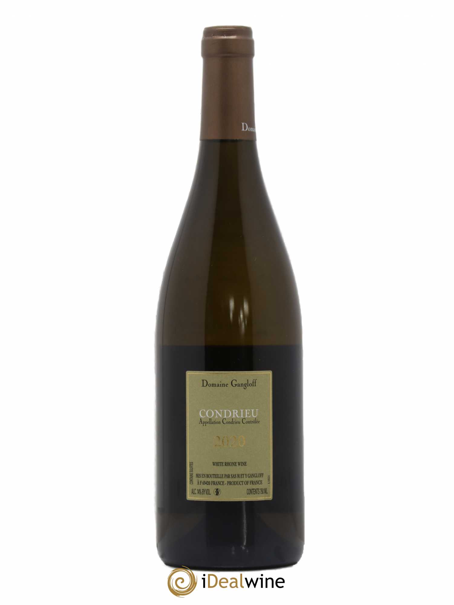 Condrieu Domaine Gangloff (Domaine) 2020 - Lot de 1 bouteille - 1