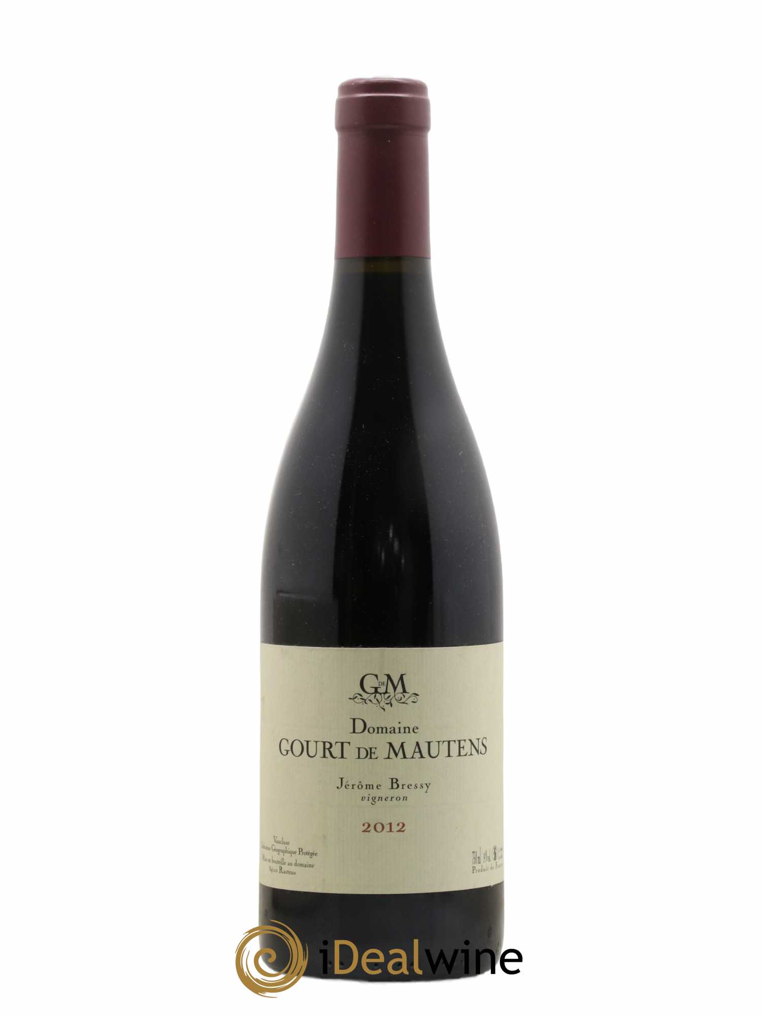 Vaucluse (Vin de Pays de Vaucluse) Domaine Gourt de Mautens - Jérôme Bressy 2012 - Lot of 1 bottle - 0