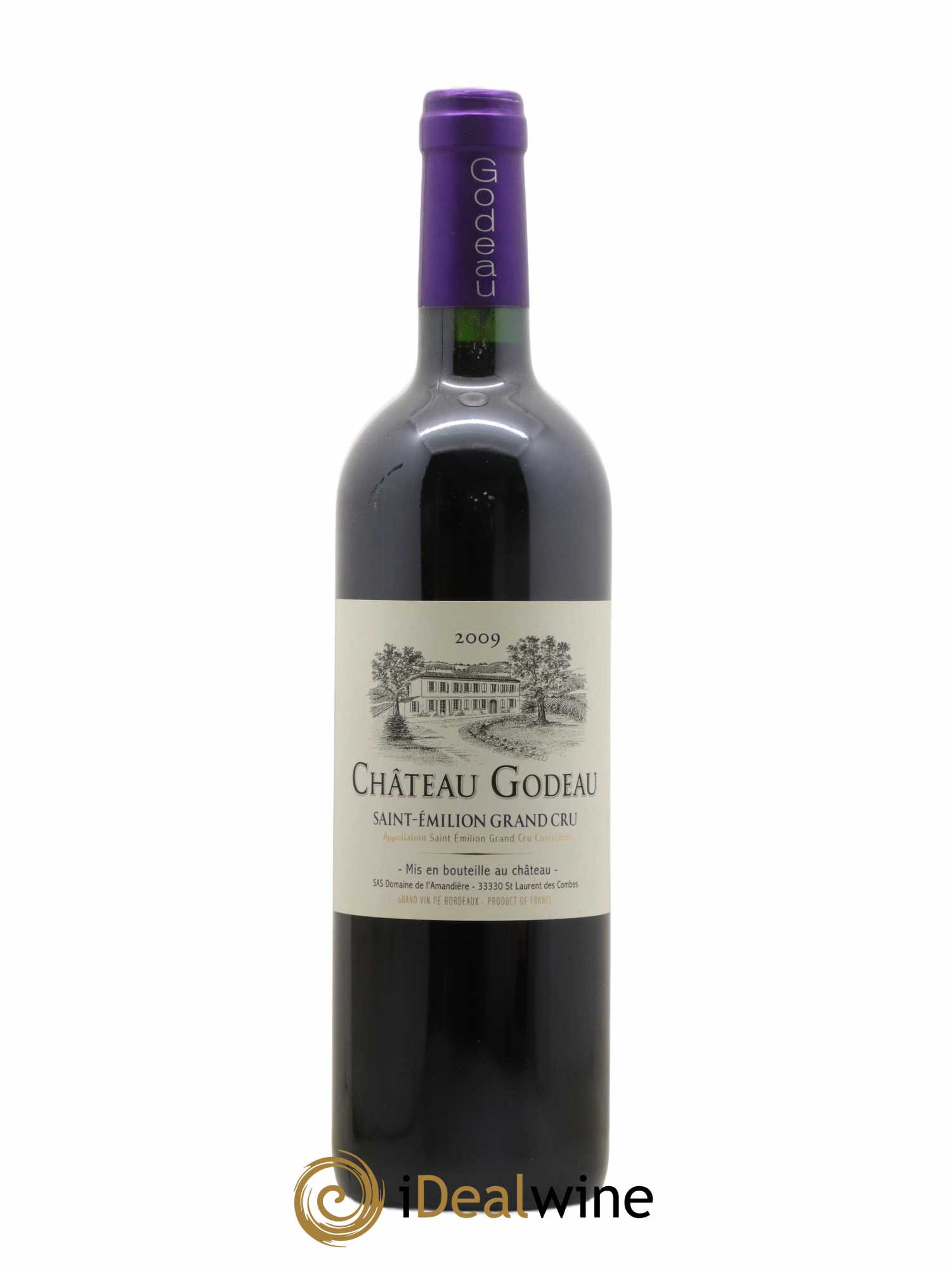Saint-Émilion Grand Cru Château Godeau 2009 - Lot de 1 bouteille - 0